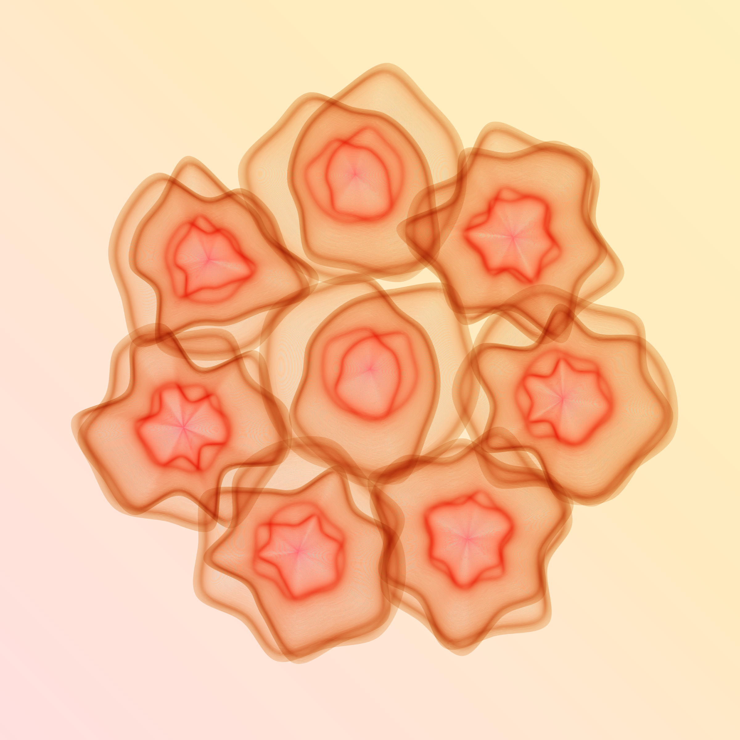 Art Blocks - Art Blocks v2 - Flowers #1700 - NFT # 116001700