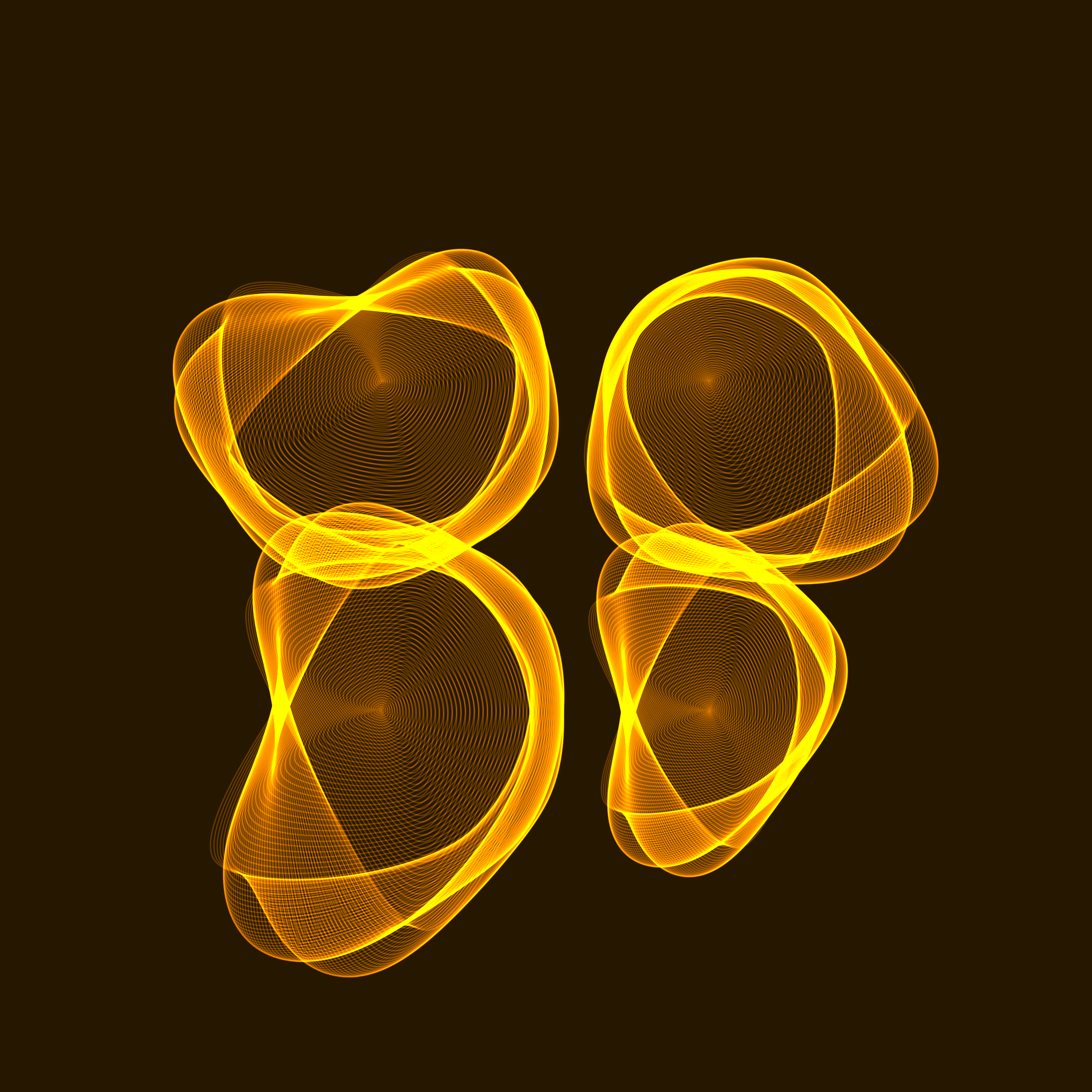 Art Blocks - Art Blocks v2 - Flowers #1704 - NFT # 116001704