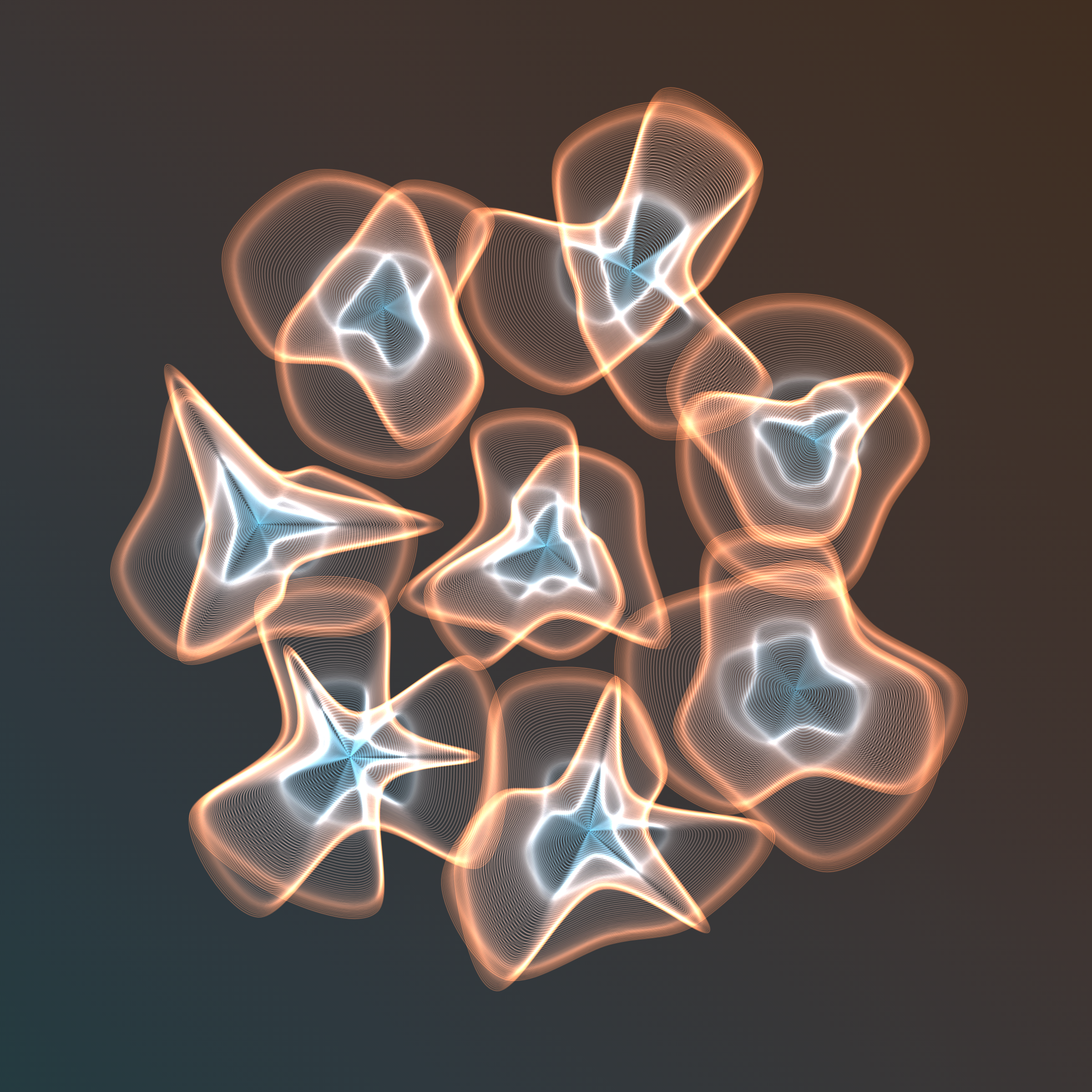 Art Blocks - Art Blocks v2 - Flowers #1705 - NFT # 116001705