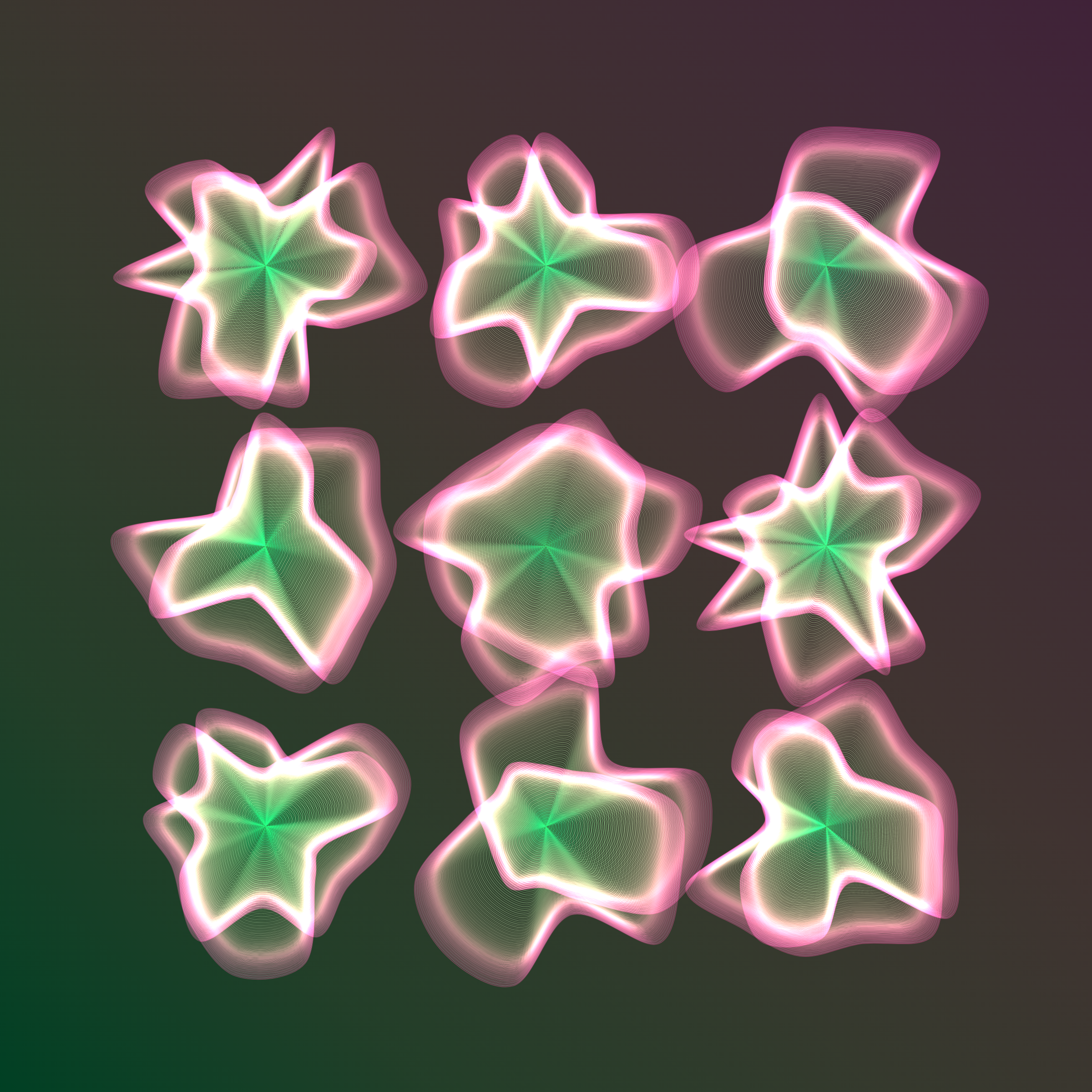 Art Blocks - Art Blocks v2 - Flowers #1710 - NFT # 116001710