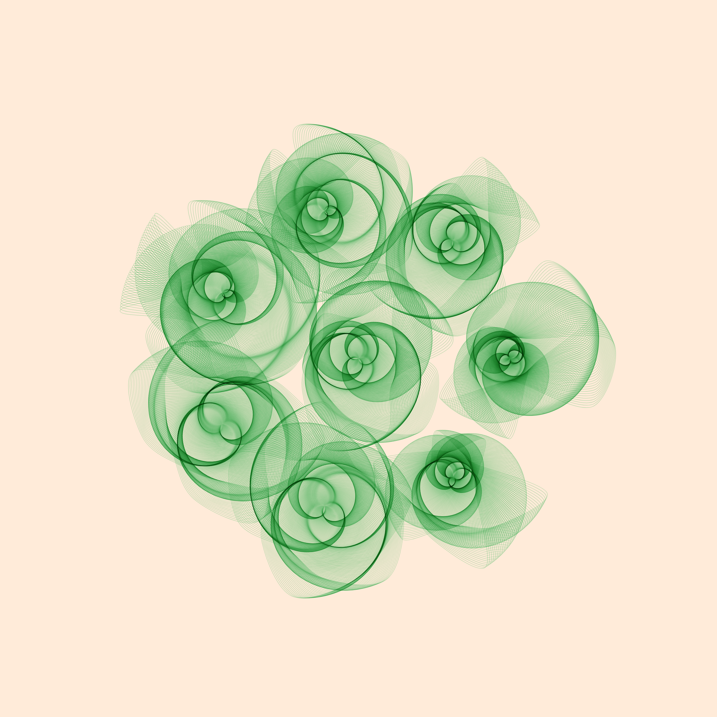 Art Blocks - Art Blocks v2 - Flowers #1711 - NFT # 116001711