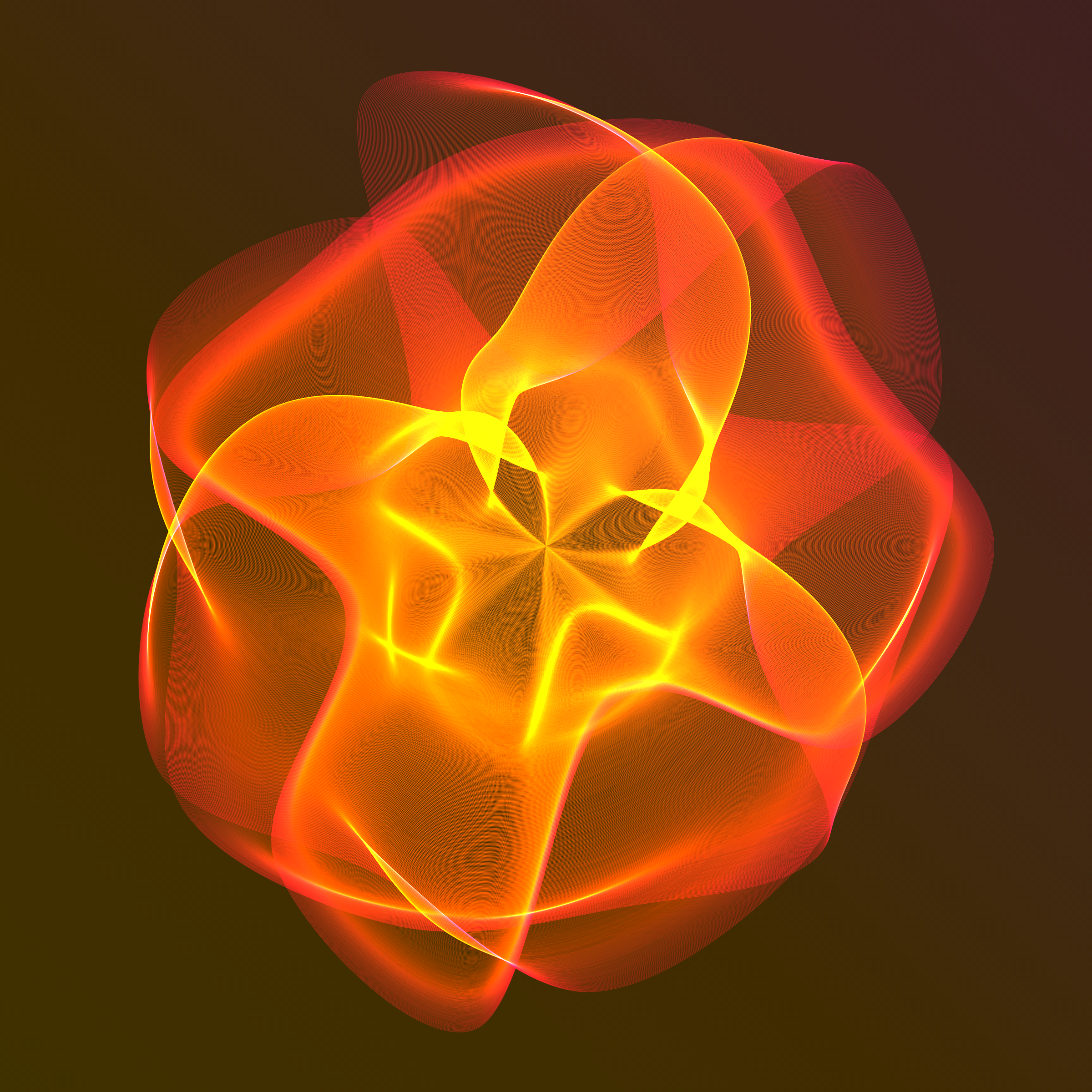 Art Blocks - Art Blocks v2 - Flowers #1714 - NFT # 116001714