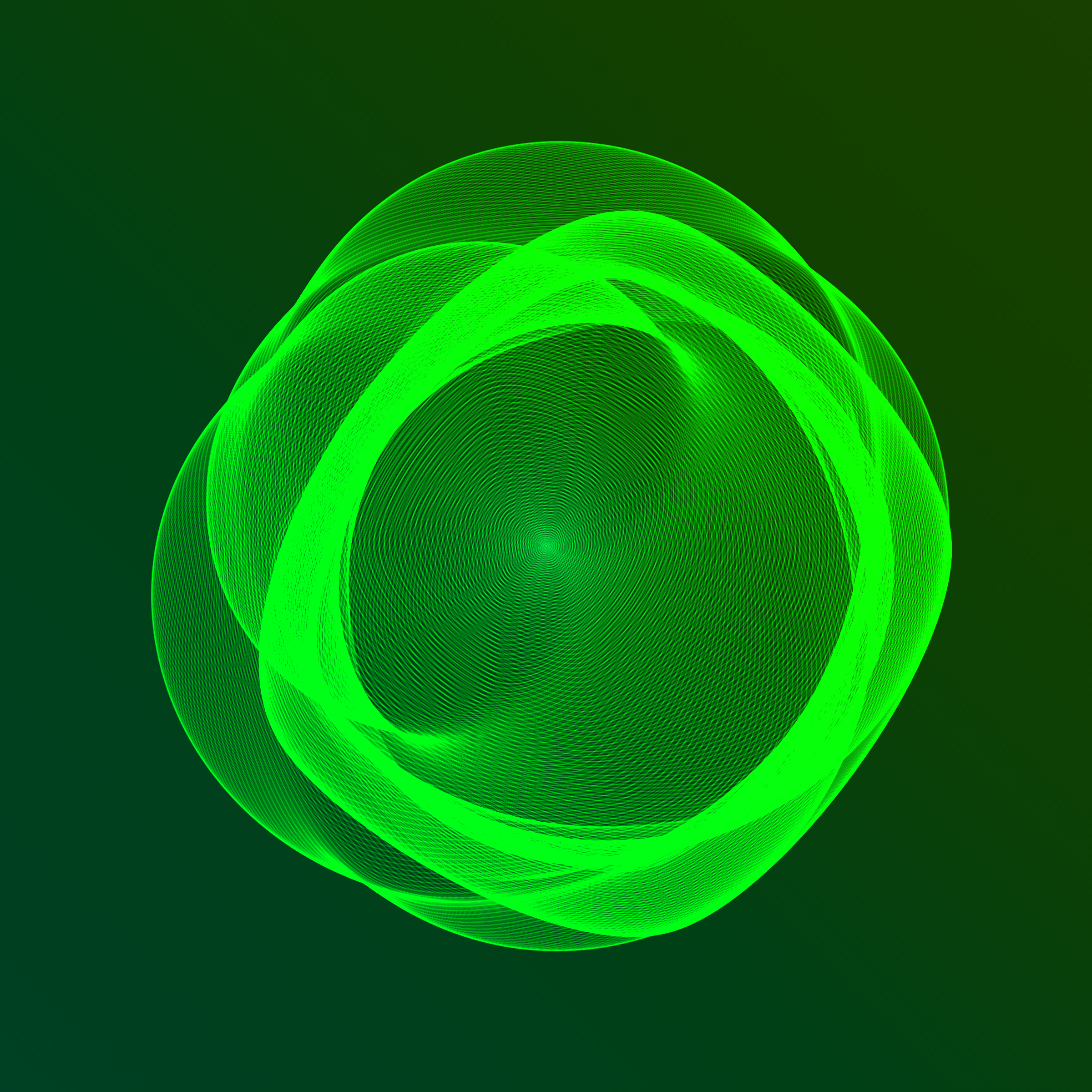 Art Blocks - Art Blocks v2 - Flowers #1715 - NFT # 116001715