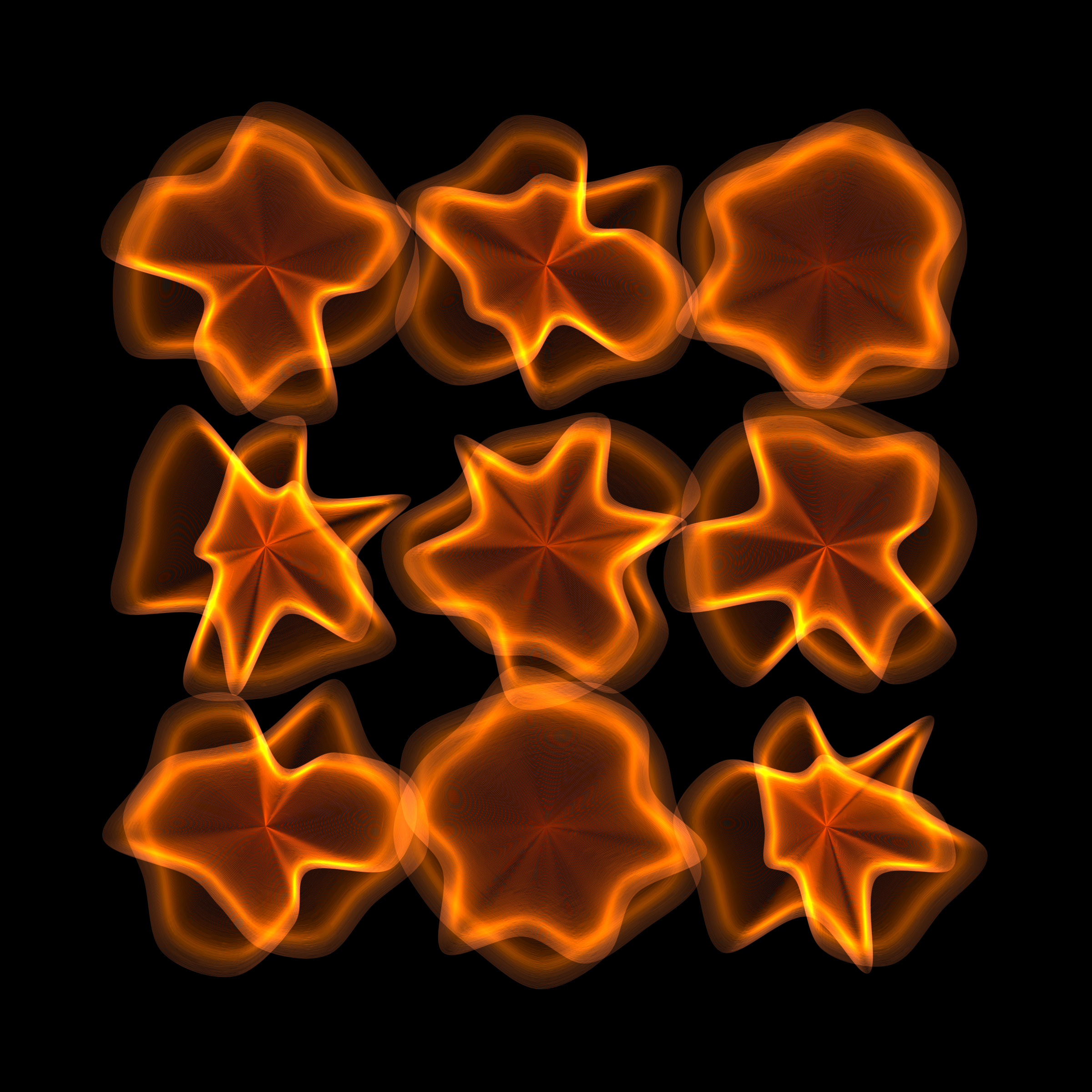 Art Blocks - Art Blocks v2 - Flowers #1718 - NFT # 116001718