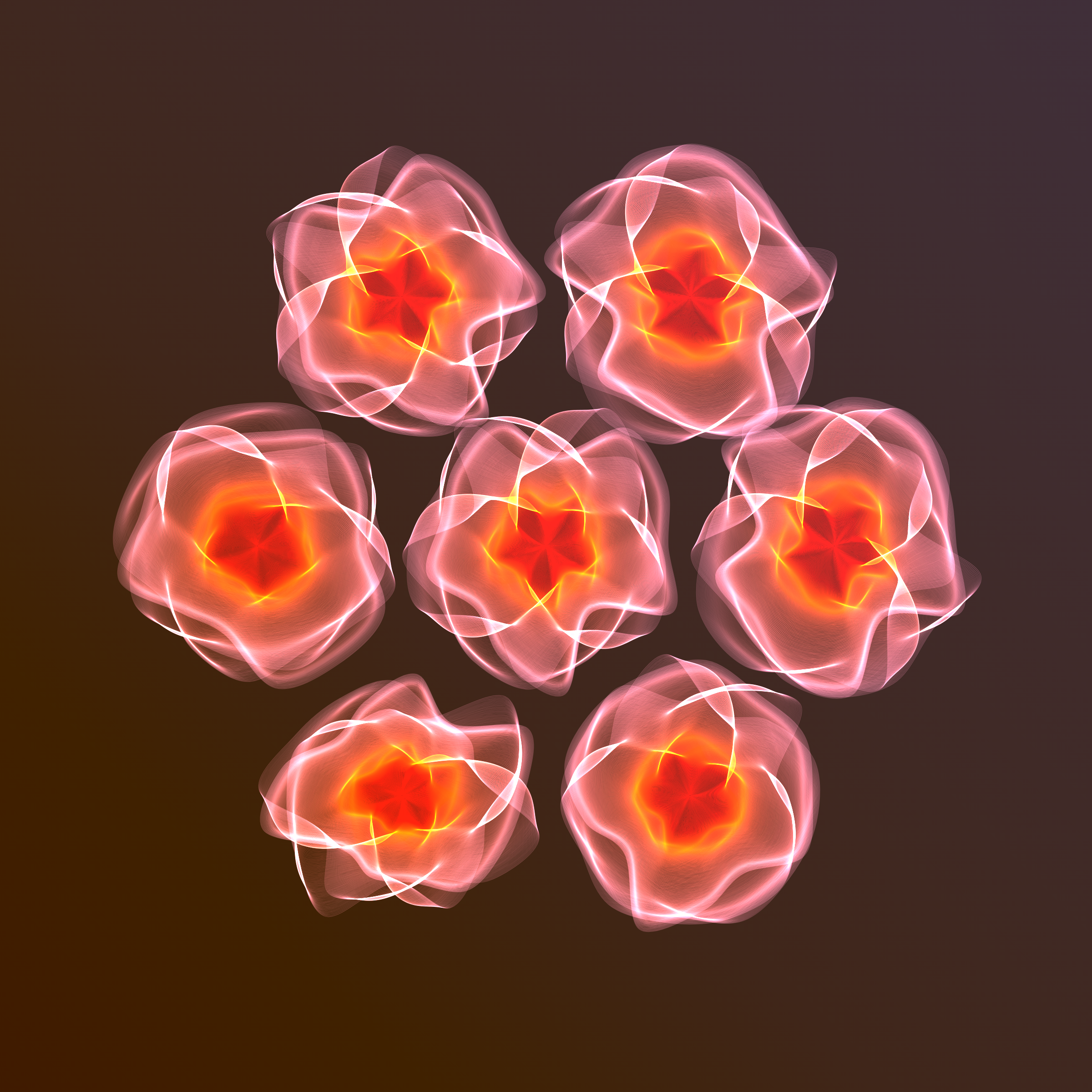 Art Blocks - Art Blocks v2 - Flowers #1724 - NFT # 116001724