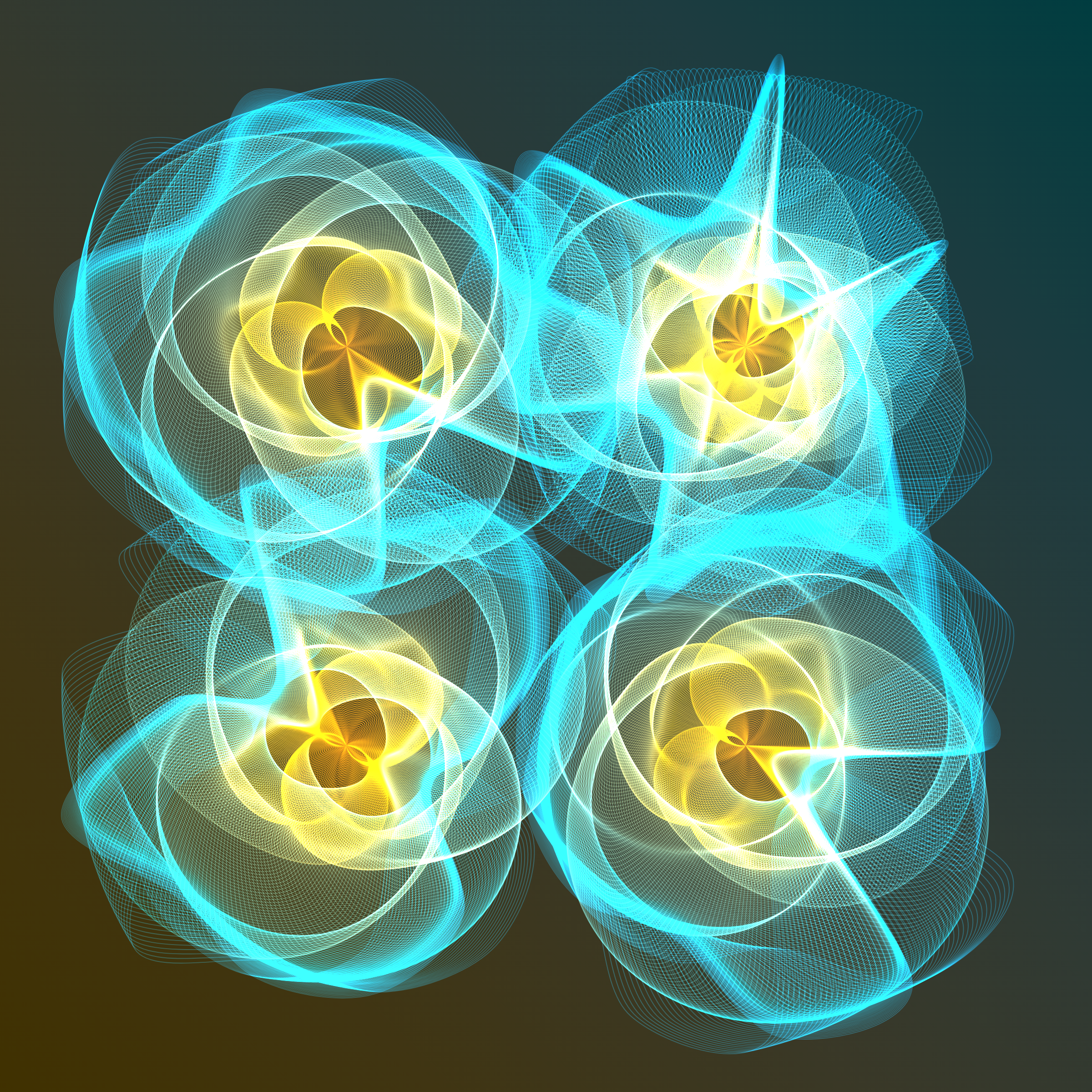 Art Blocks - Art Blocks v2 - Flowers #1730 - NFT # 116001730