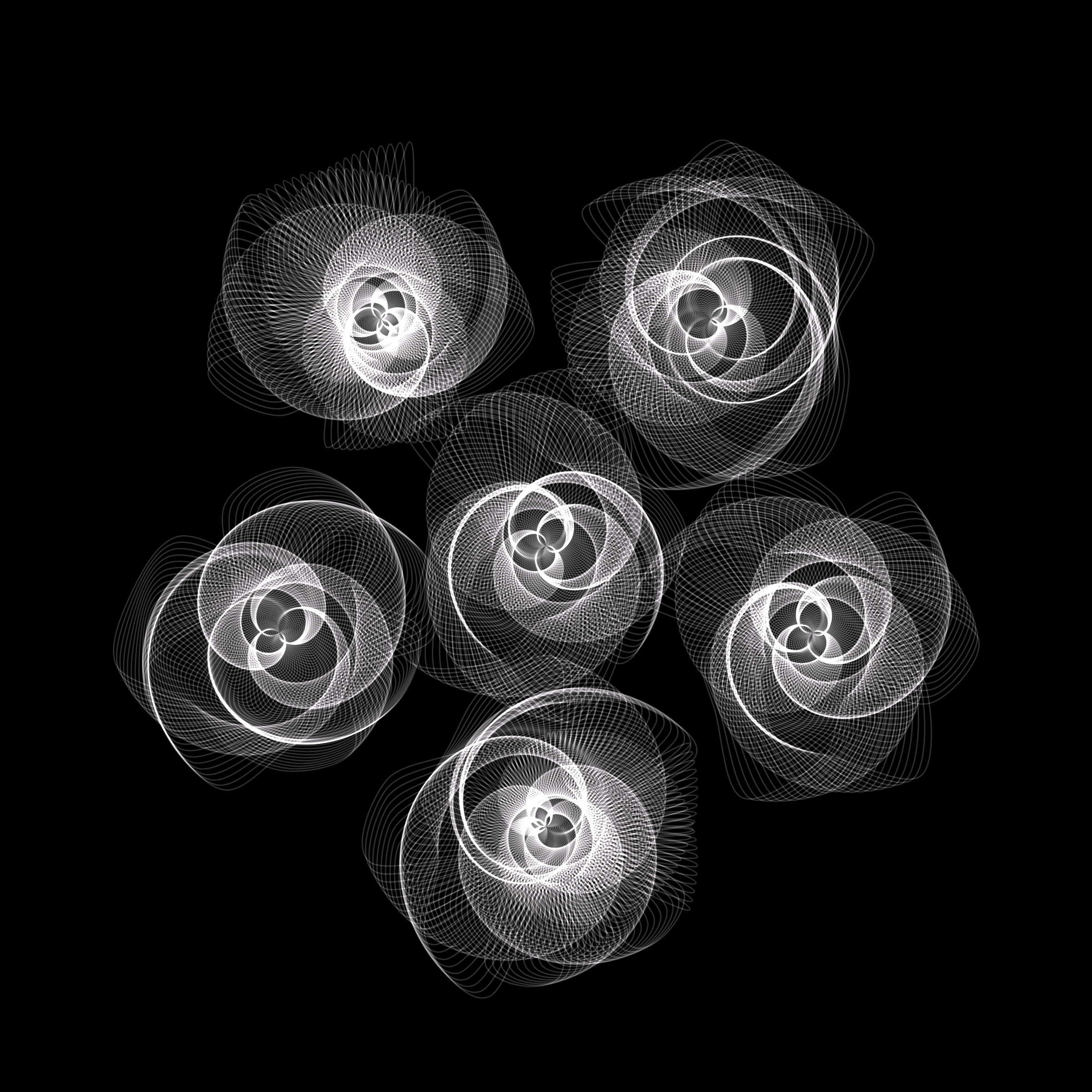 Art Blocks - Art Blocks v2 - Flowers #1735 - NFT # 116001735