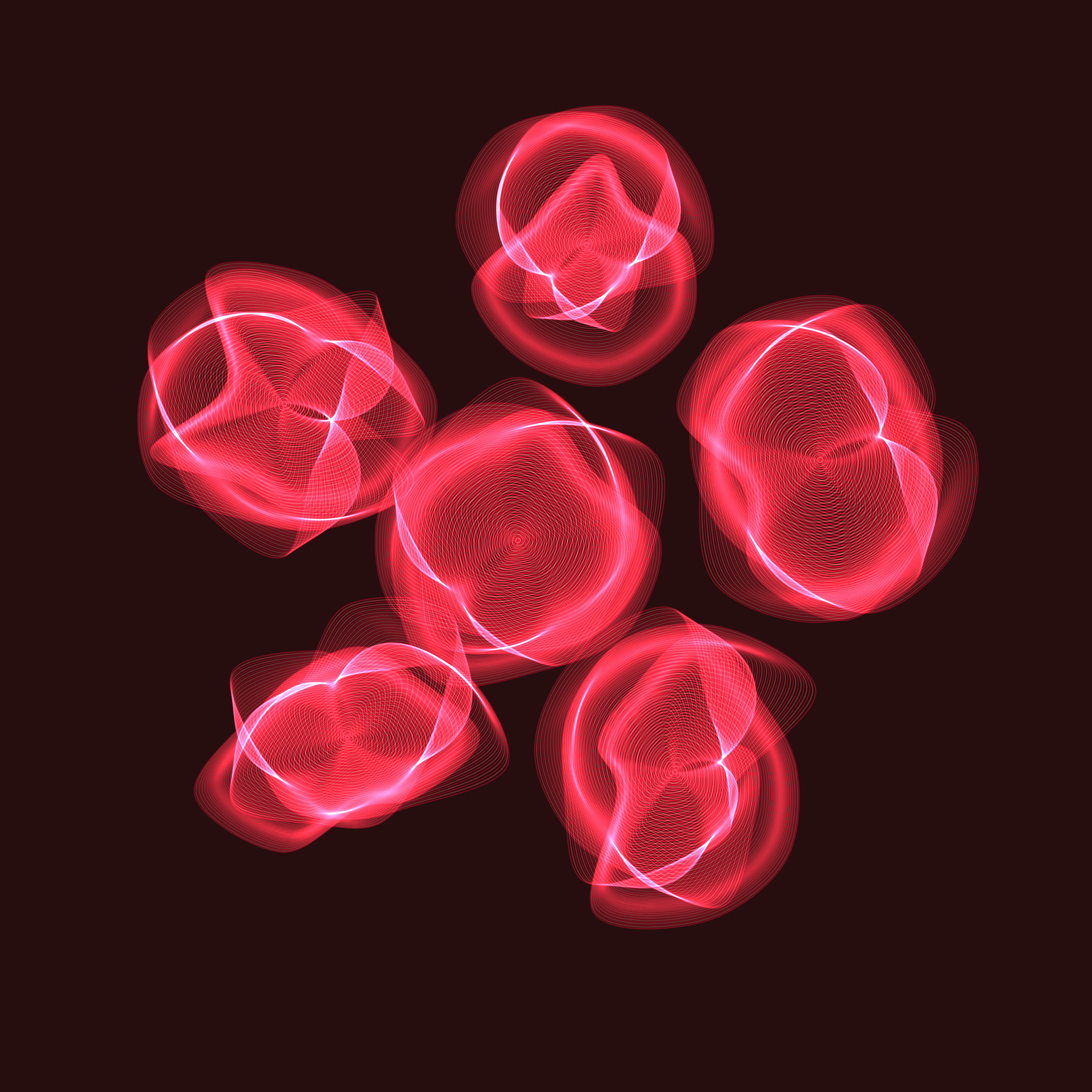 Art Blocks - Art Blocks v2 - Flowers #1736 - NFT # 116001736