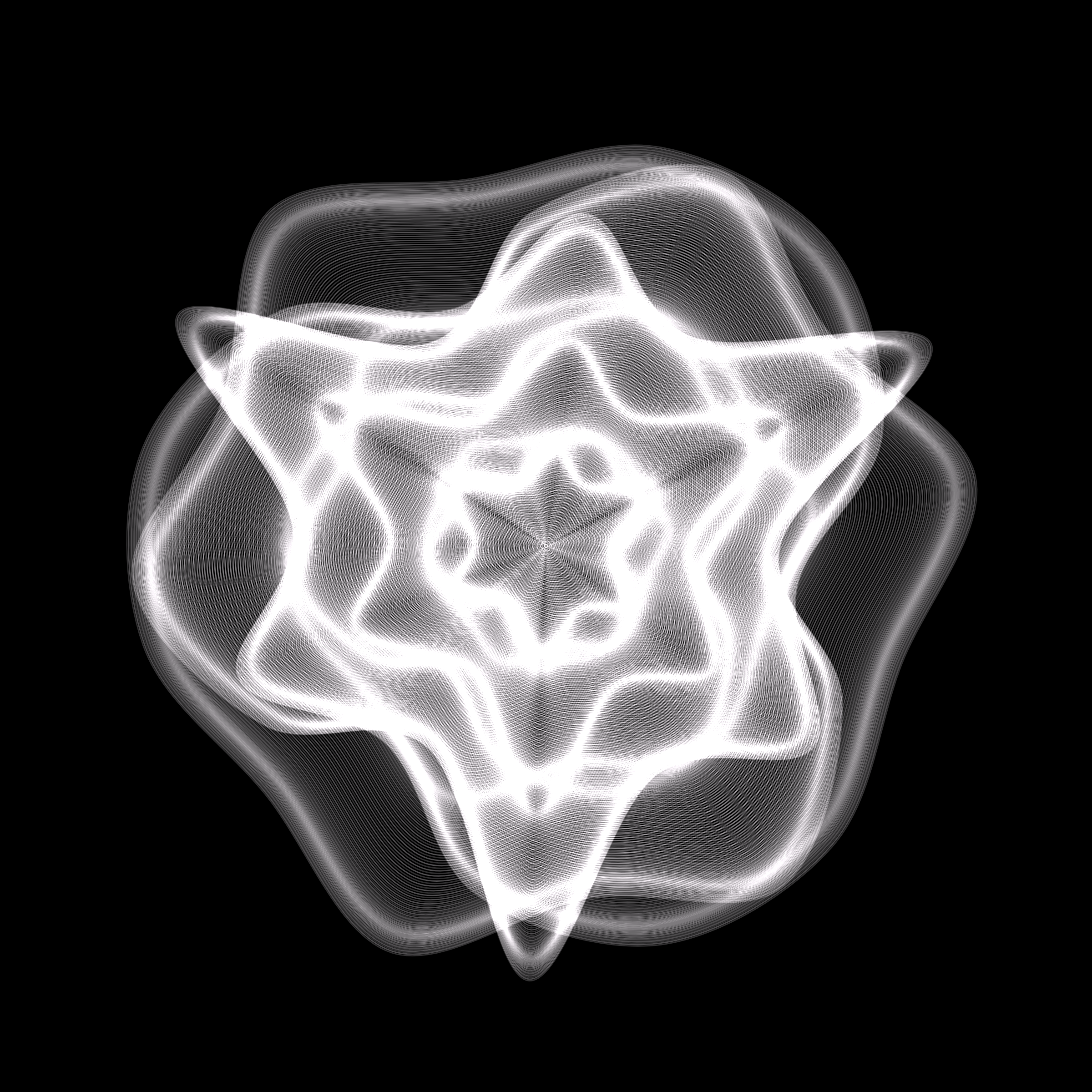 Art Blocks - Art Blocks v2 - Flowers #1741 - NFT # 116001741