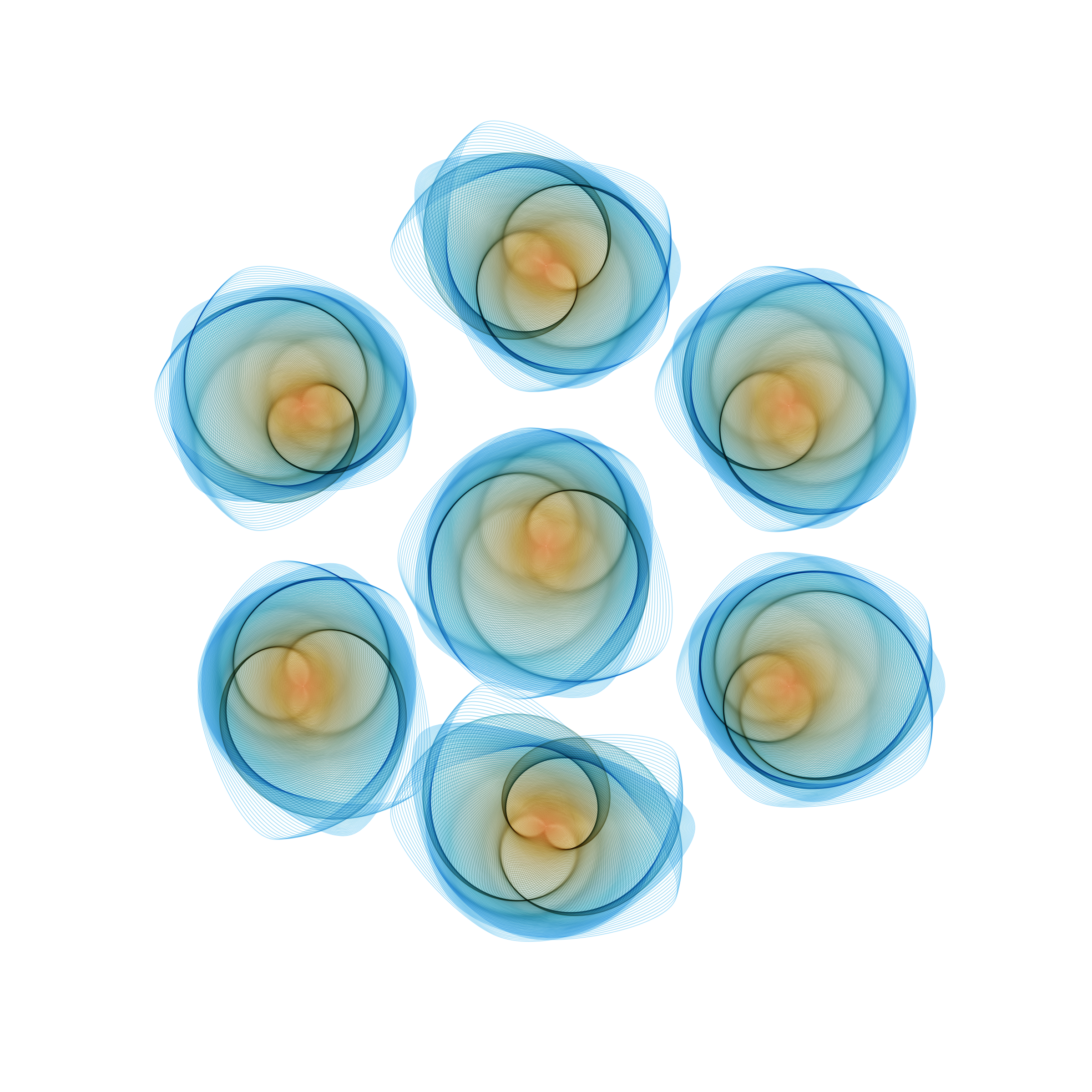 Art Blocks - Art Blocks v2 - Flowers #1742 - NFT # 116001742