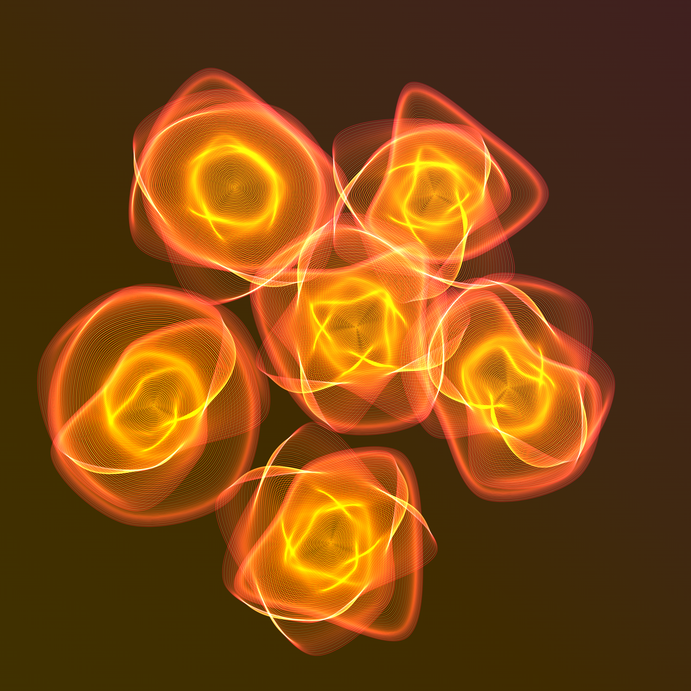 Art Blocks - Art Blocks v2 - Flowers #1746 - NFT # 116001746