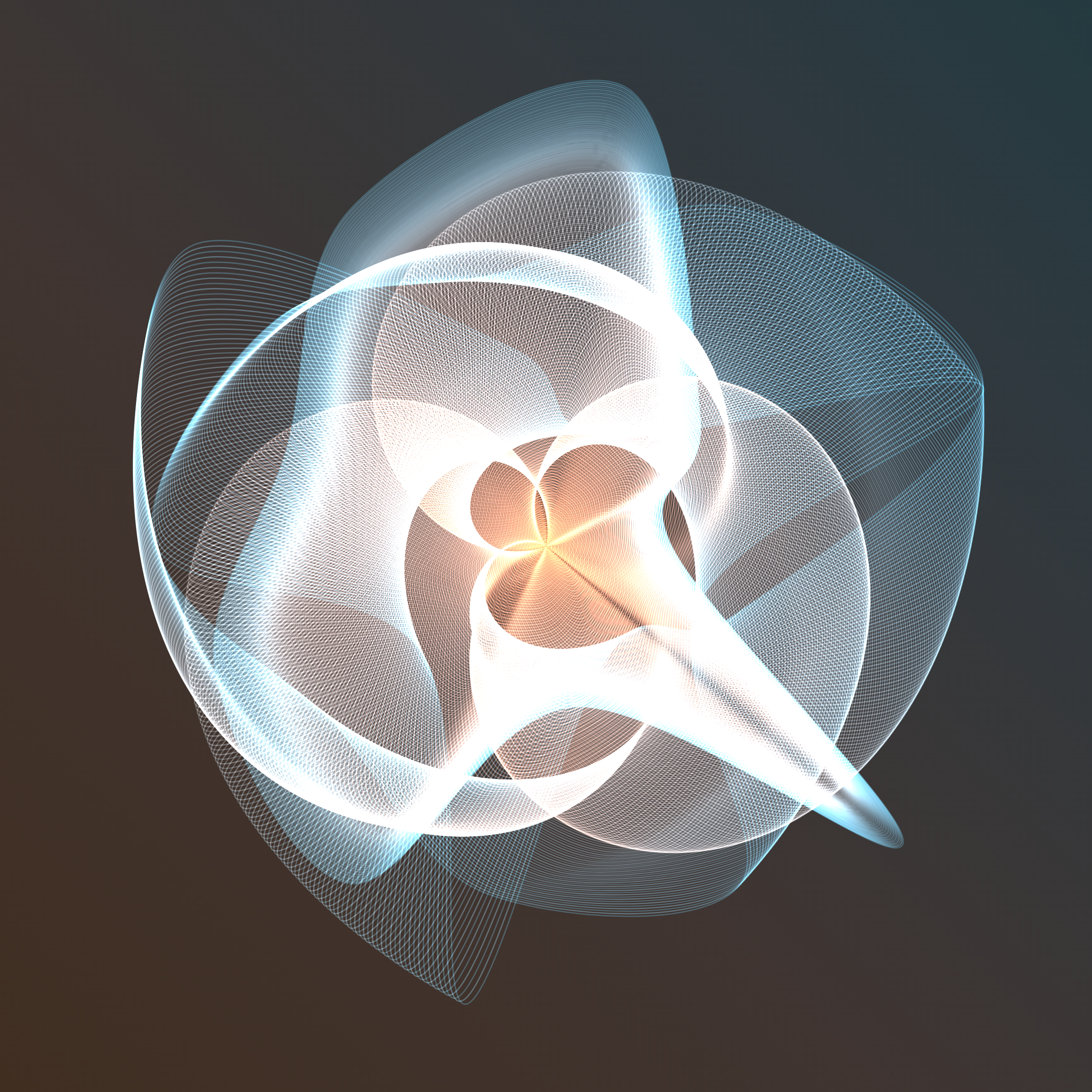 Art Blocks - Art Blocks v2 - Flowers #1747 - NFT # 116001747