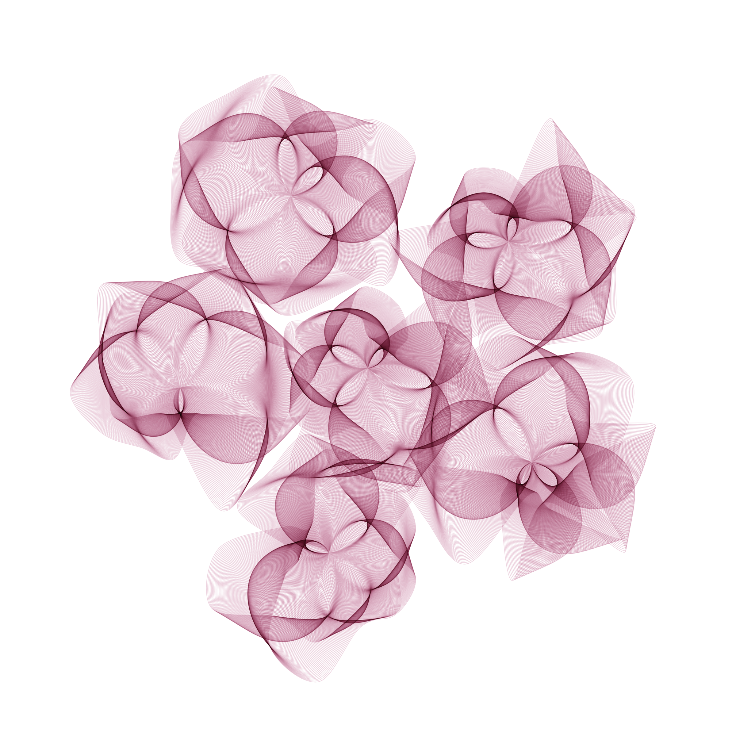 Art Blocks - Art Blocks v2 - Flowers #1752 - NFT # 116001752