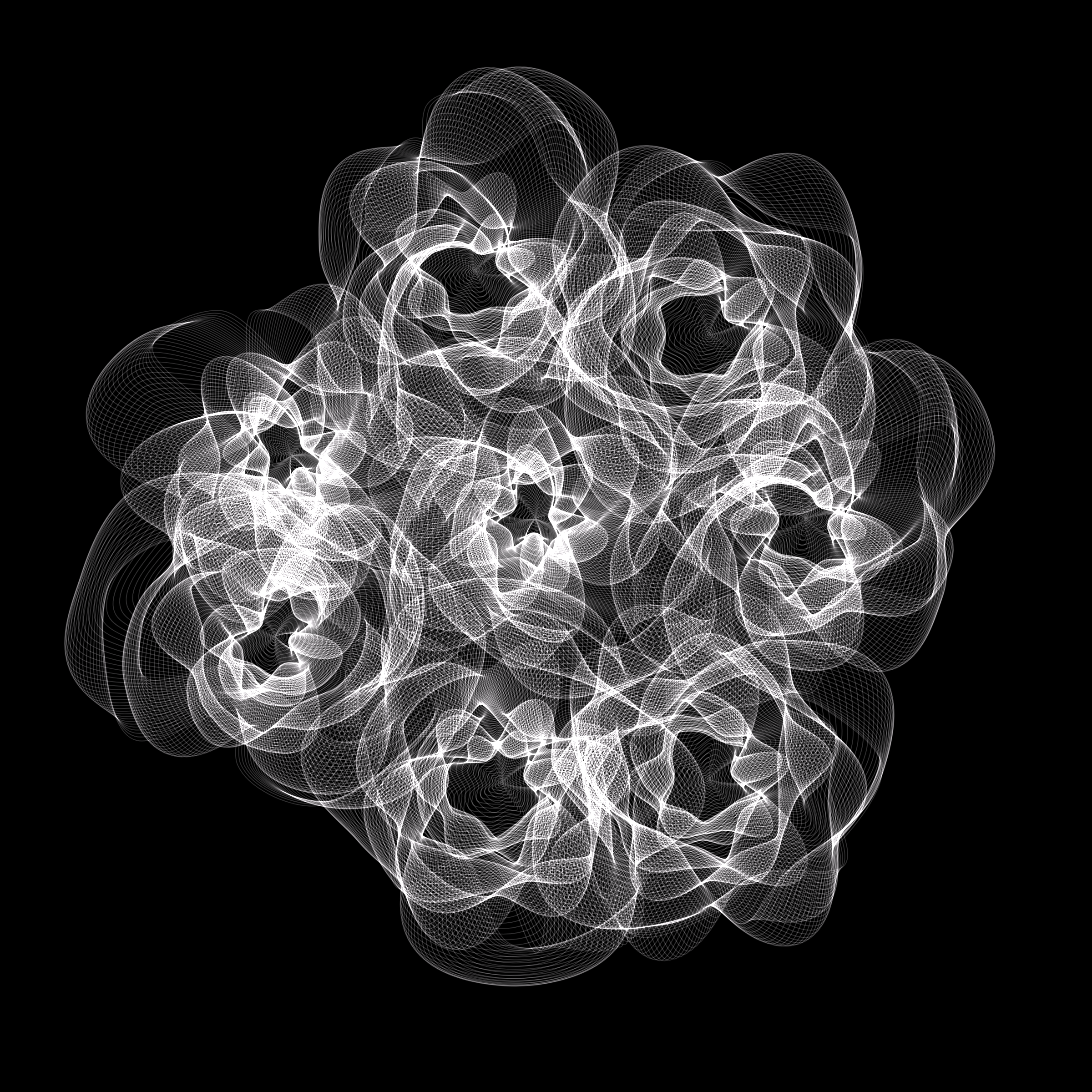 Art Blocks - Art Blocks v2 - Flowers #1753 - NFT # 116001753