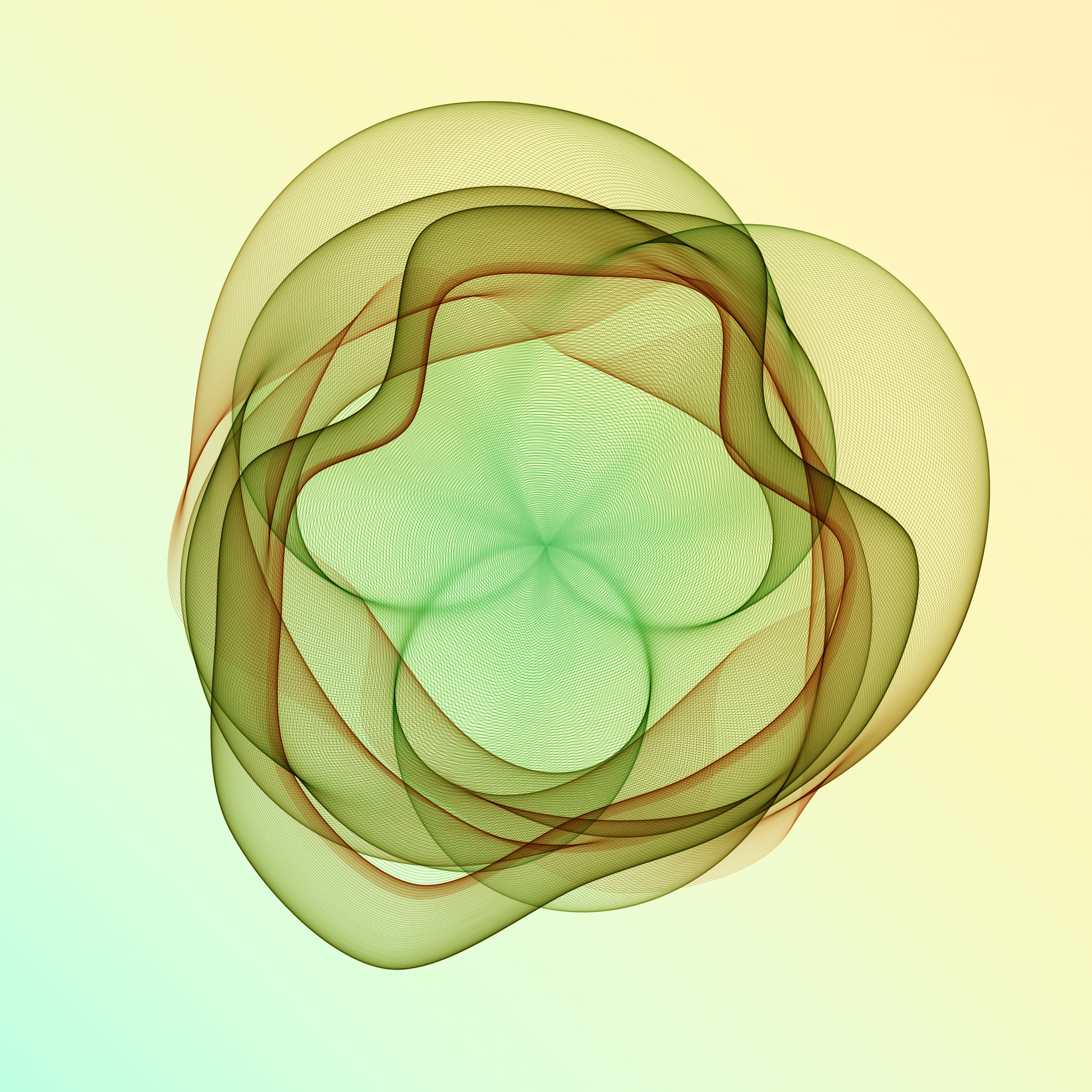 Art Blocks - Art Blocks v2 - Flowers #1760 - NFT # 116001760