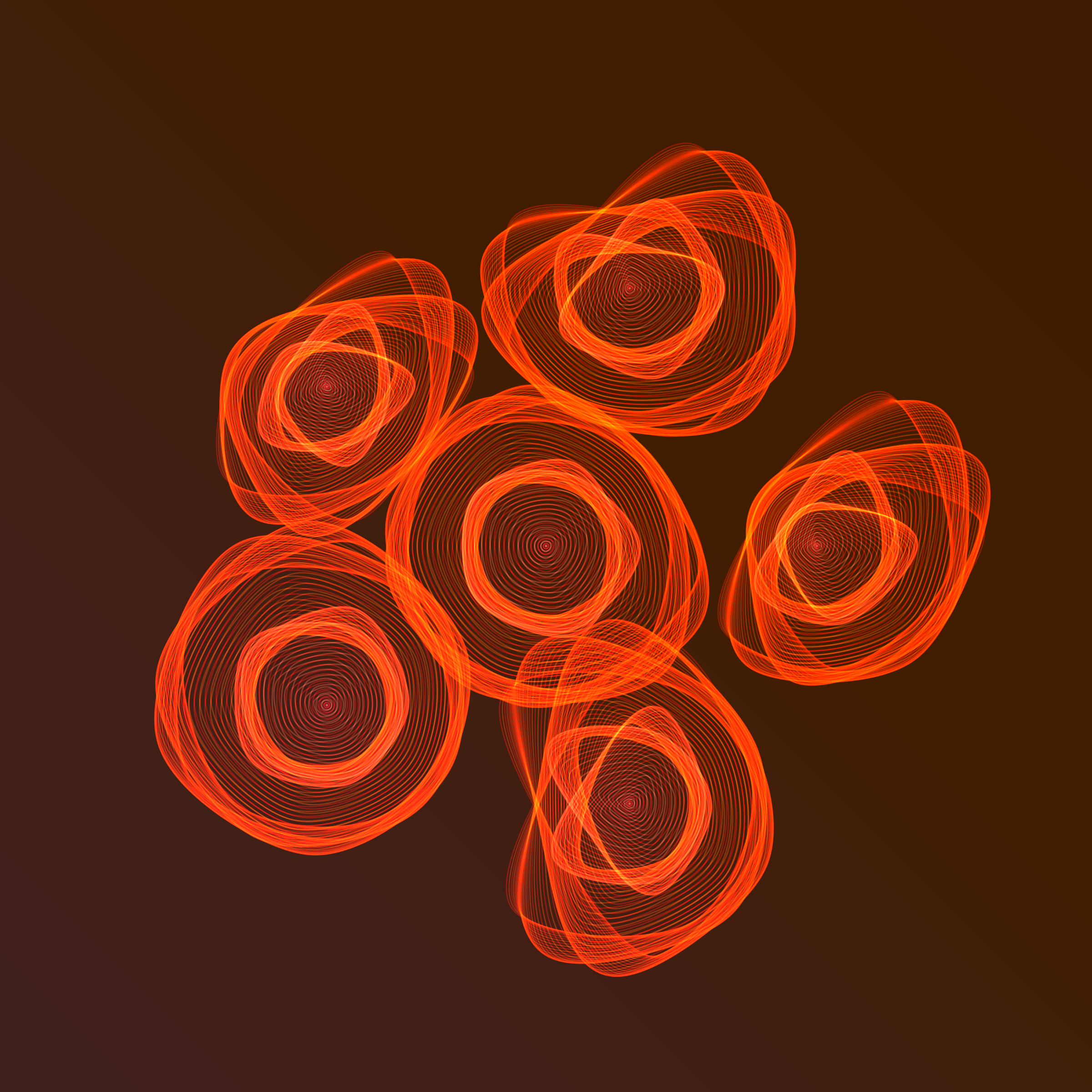 Art Blocks - Art Blocks v2 - Flowers #1761 - NFT # 116001761