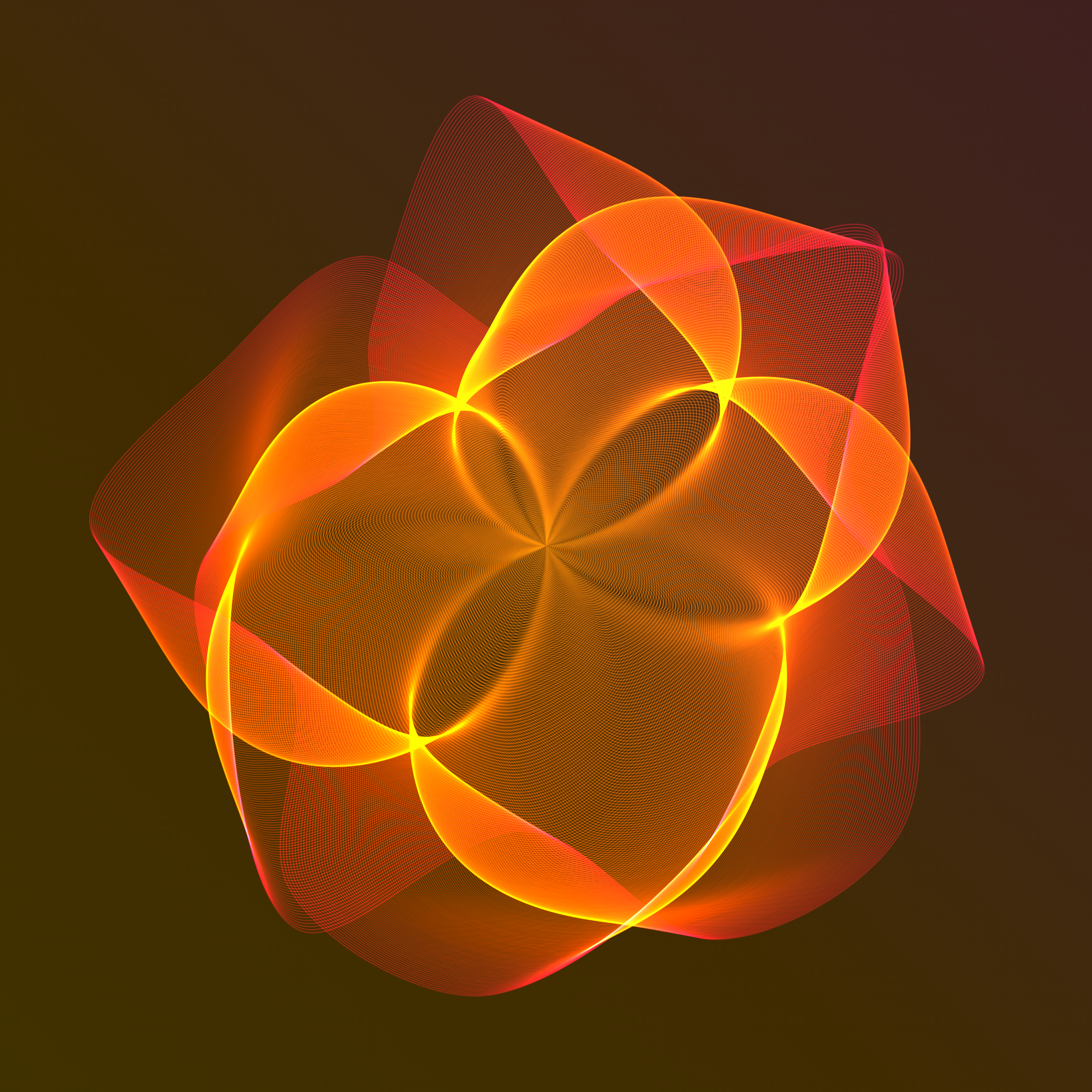 Art Blocks - Art Blocks v2 - Flowers #1768 - NFT # 116001768