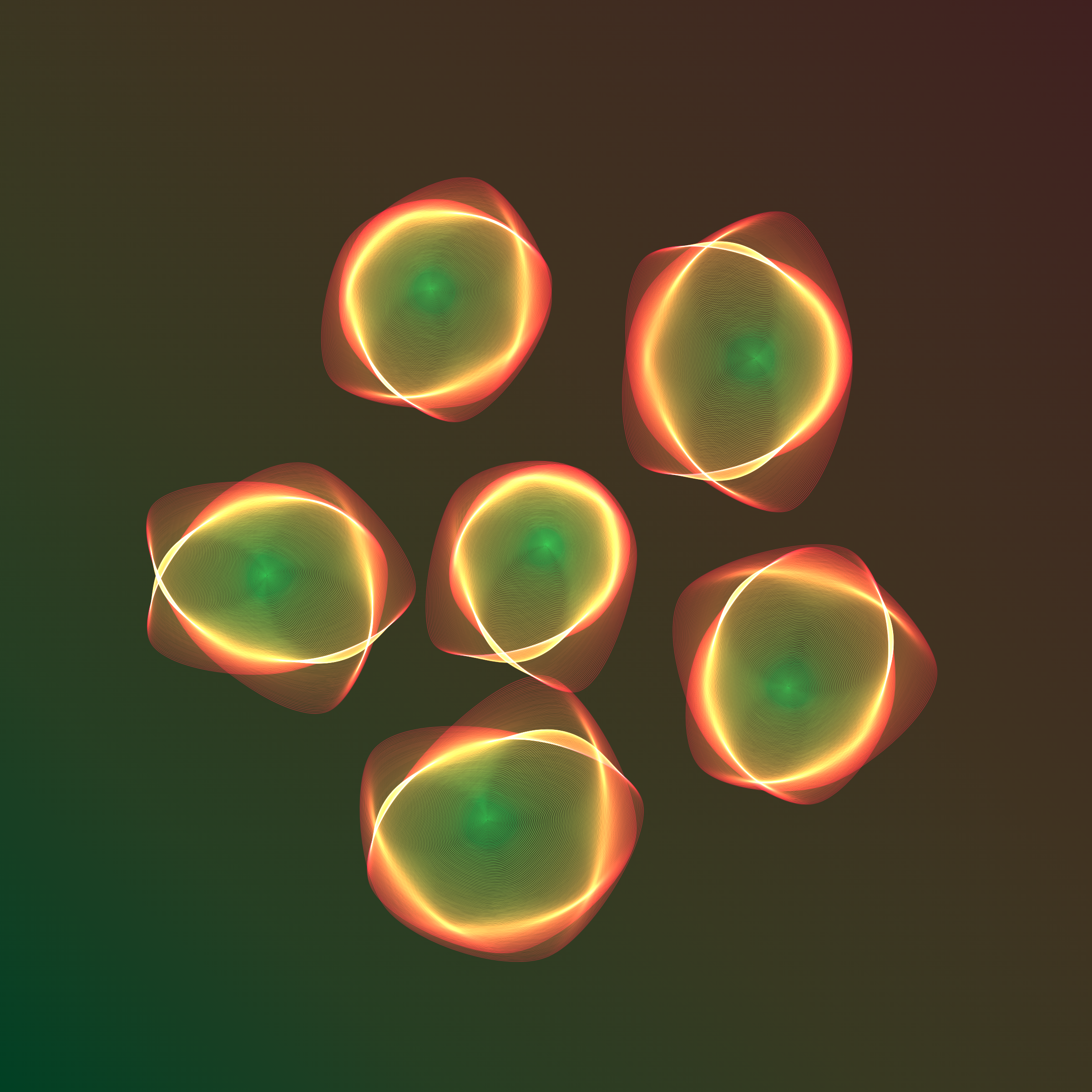 Art Blocks - Art Blocks v2 - Flowers #1771 - NFT # 116001771