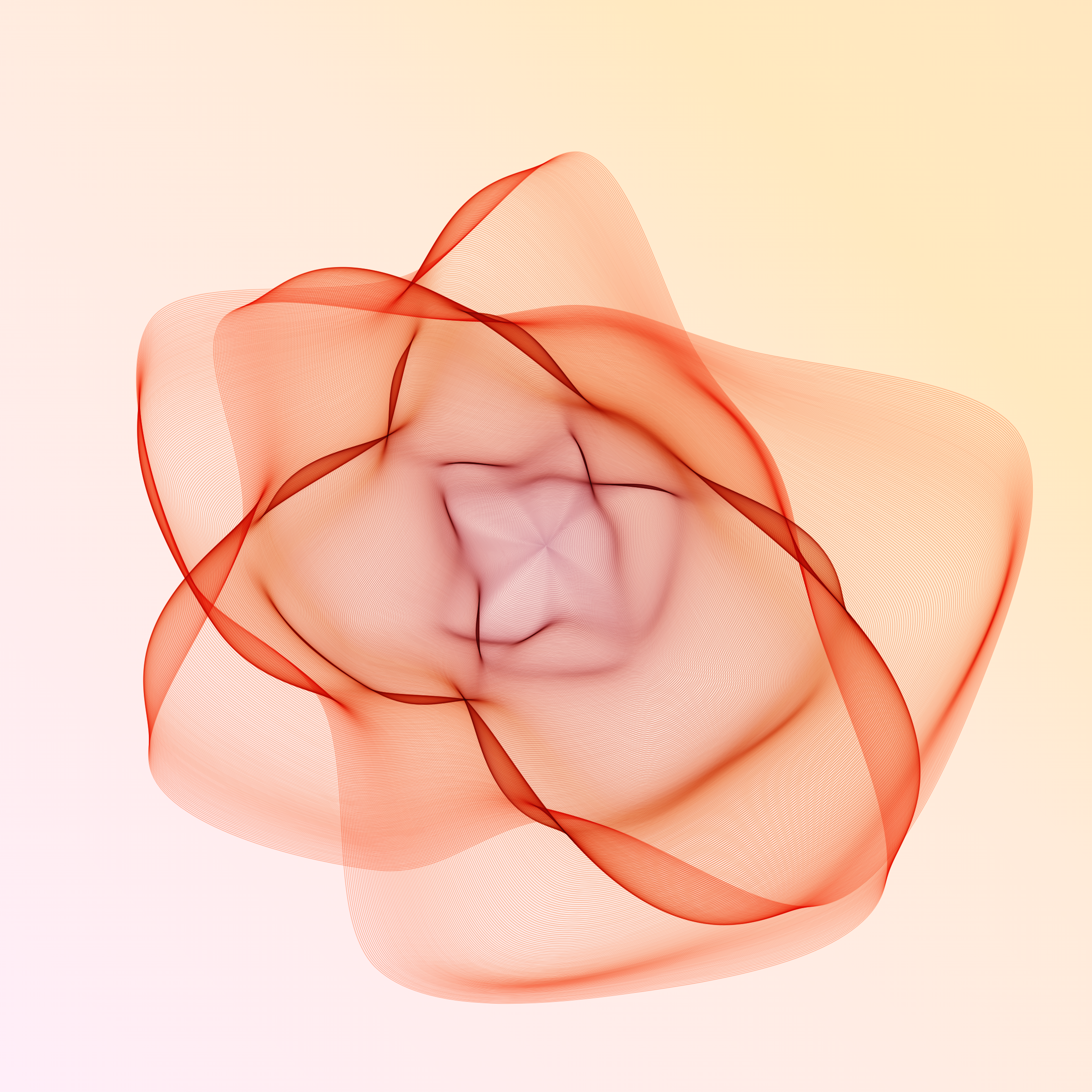 Art Blocks - Art Blocks v2 - Flowers #1772 - NFT # 116001772