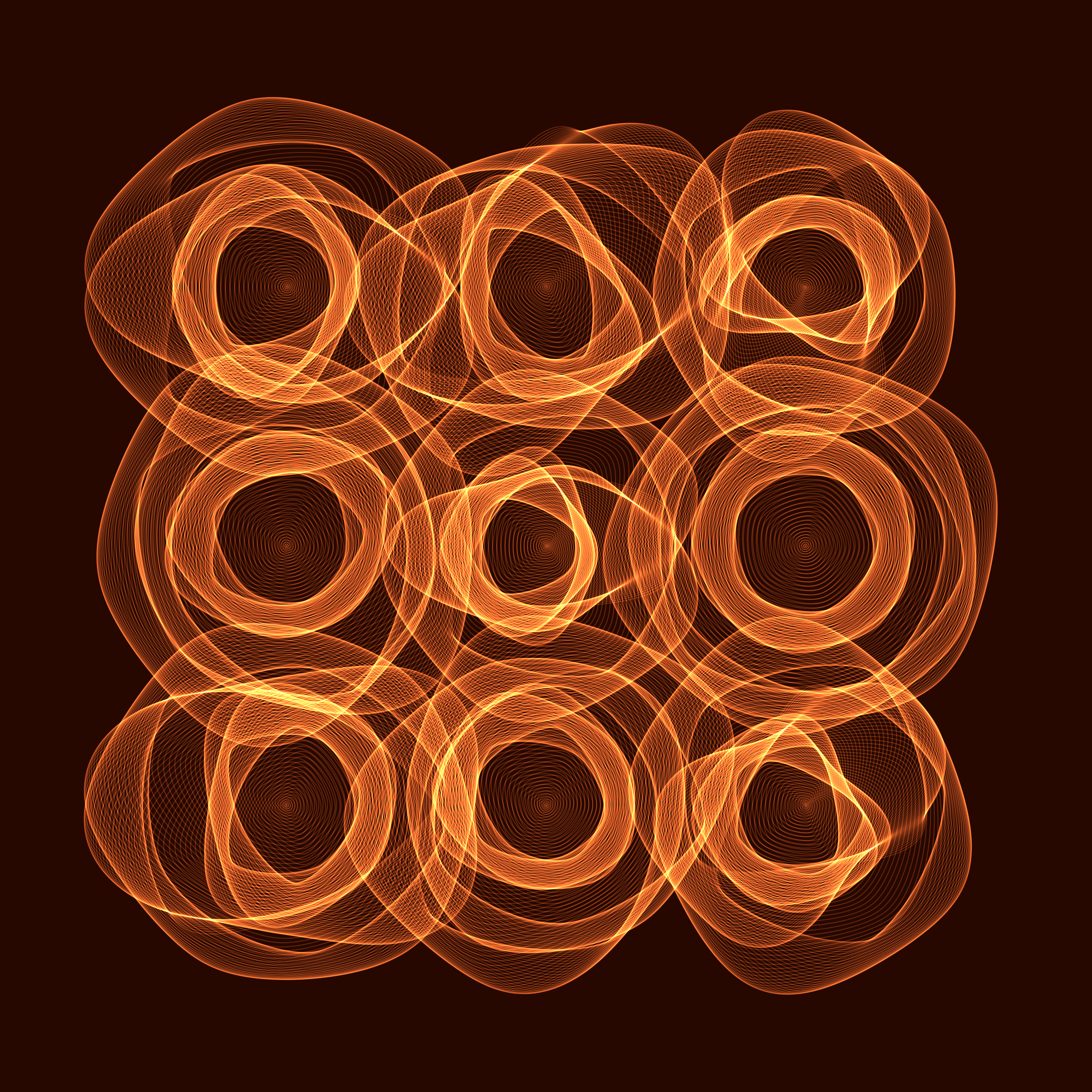 Art Blocks - Art Blocks v2 - Flowers #1776 - NFT # 116001776