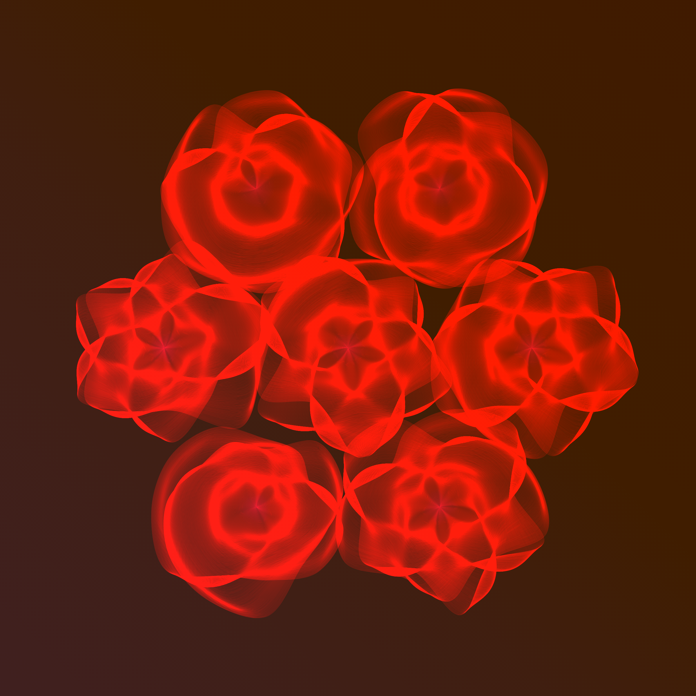 Art Blocks - Art Blocks v2 - Flowers #1791 - NFT # 116001791