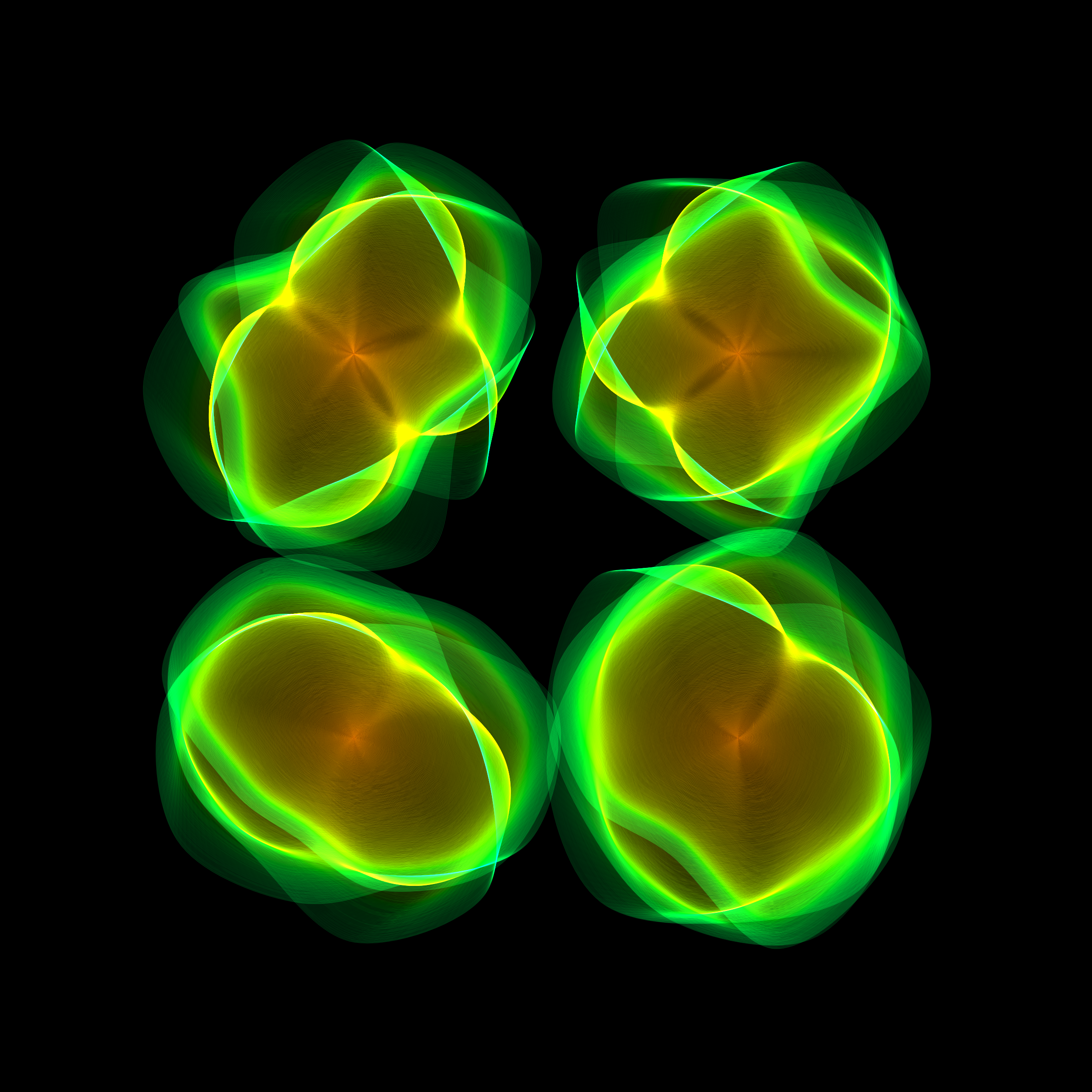 Art Blocks - Art Blocks v2 - Flowers #1796 - NFT # 116001796