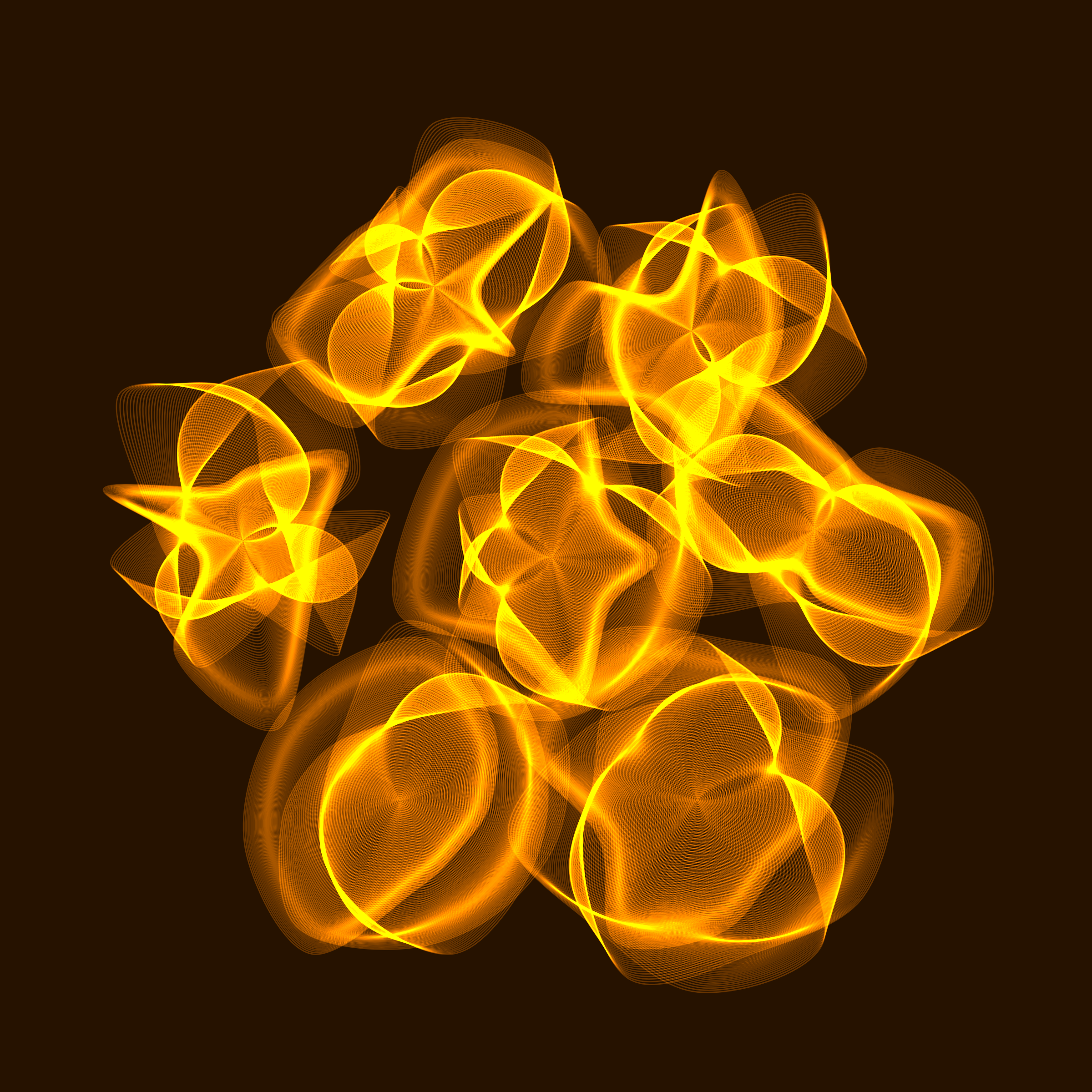 Art Blocks - Art Blocks v2 - Flowers #1809 - NFT # 116001809