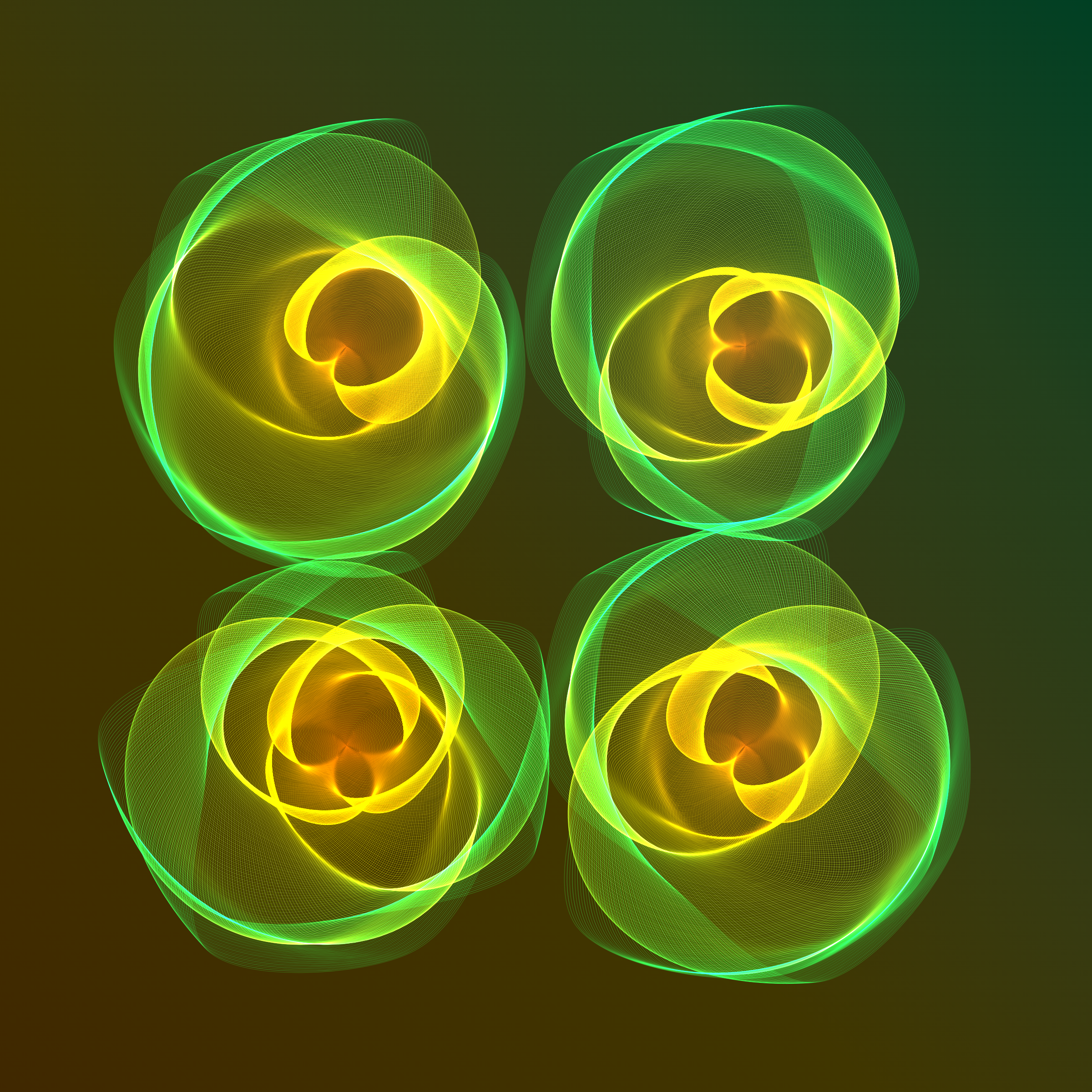 Art Blocks - Art Blocks v2 - Flowers #1814 - NFT # 116001814