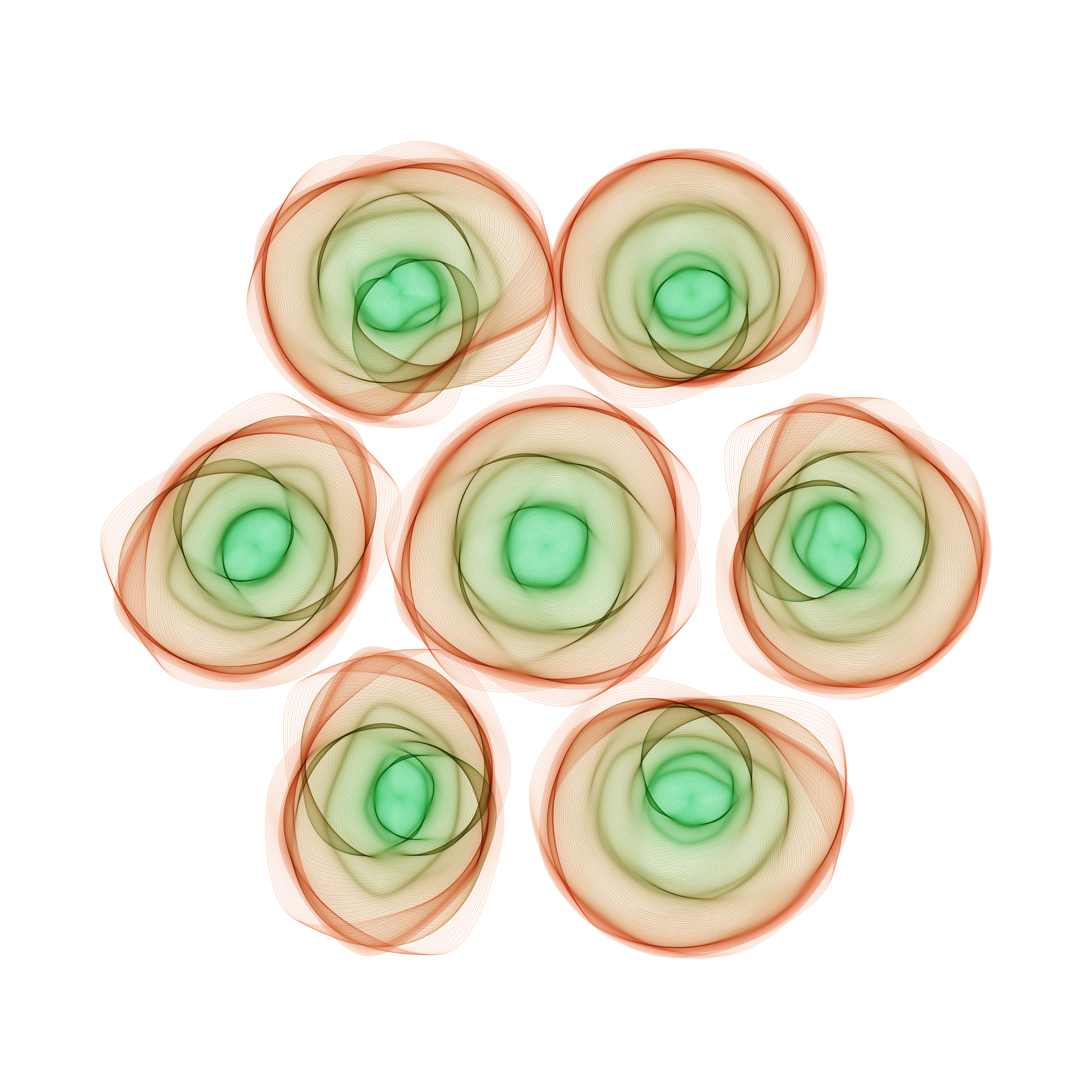 Art Blocks - Art Blocks v2 - Flowers #1817 - NFT # 116001817