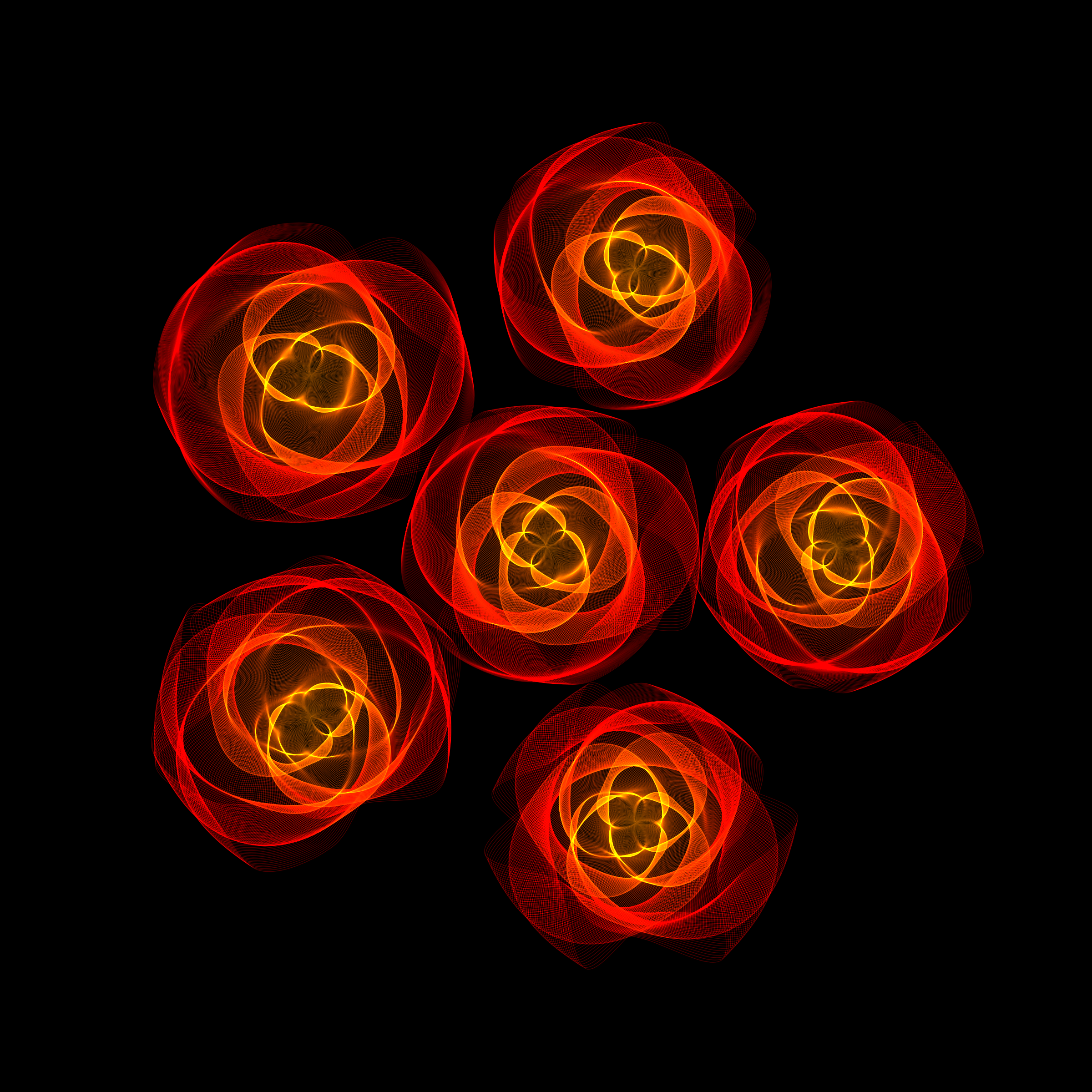 Art Blocks - Art Blocks v2 - Flowers #1819 - NFT # 116001819