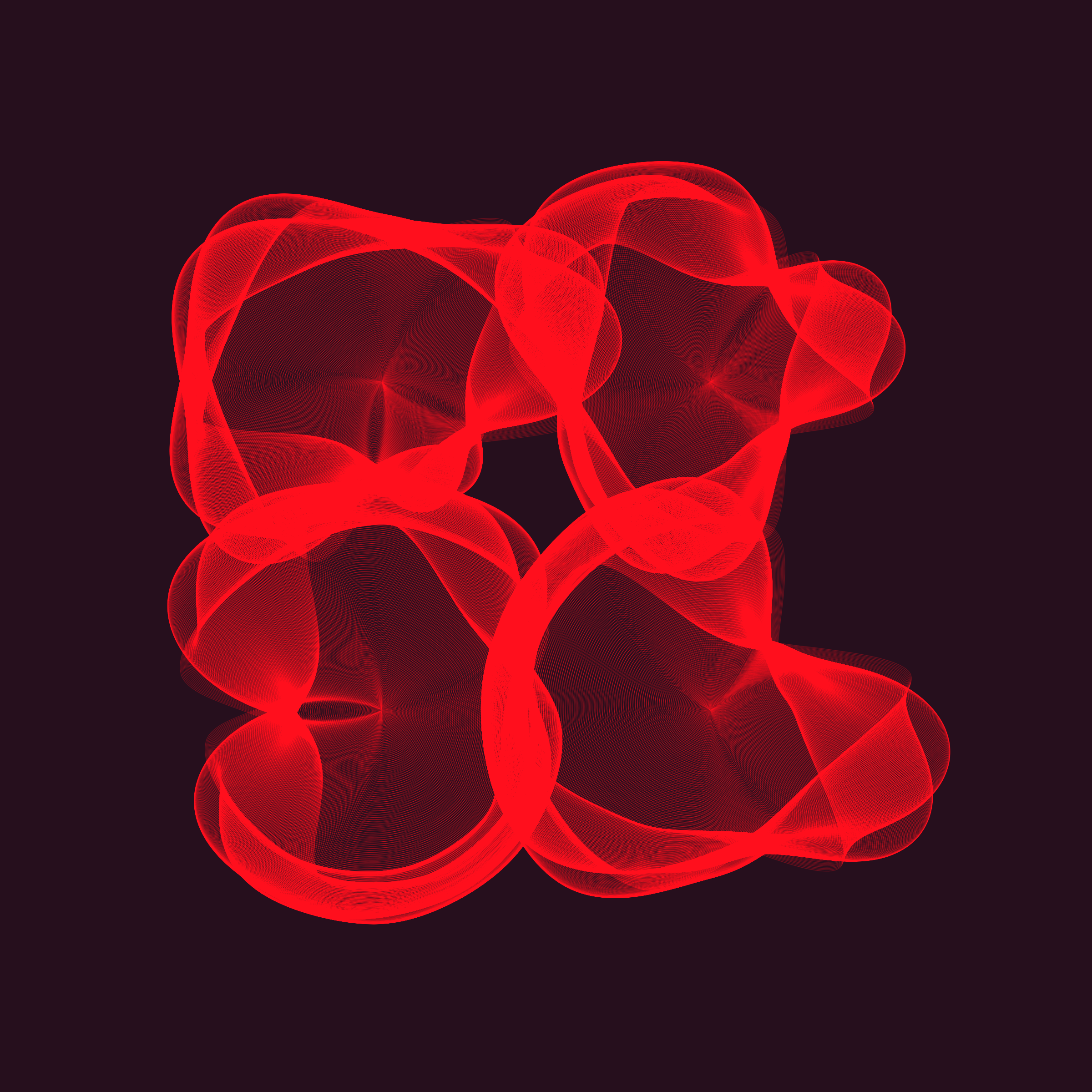 Art Blocks - Art Blocks v2 - Flowers #1820 - NFT # 116001820