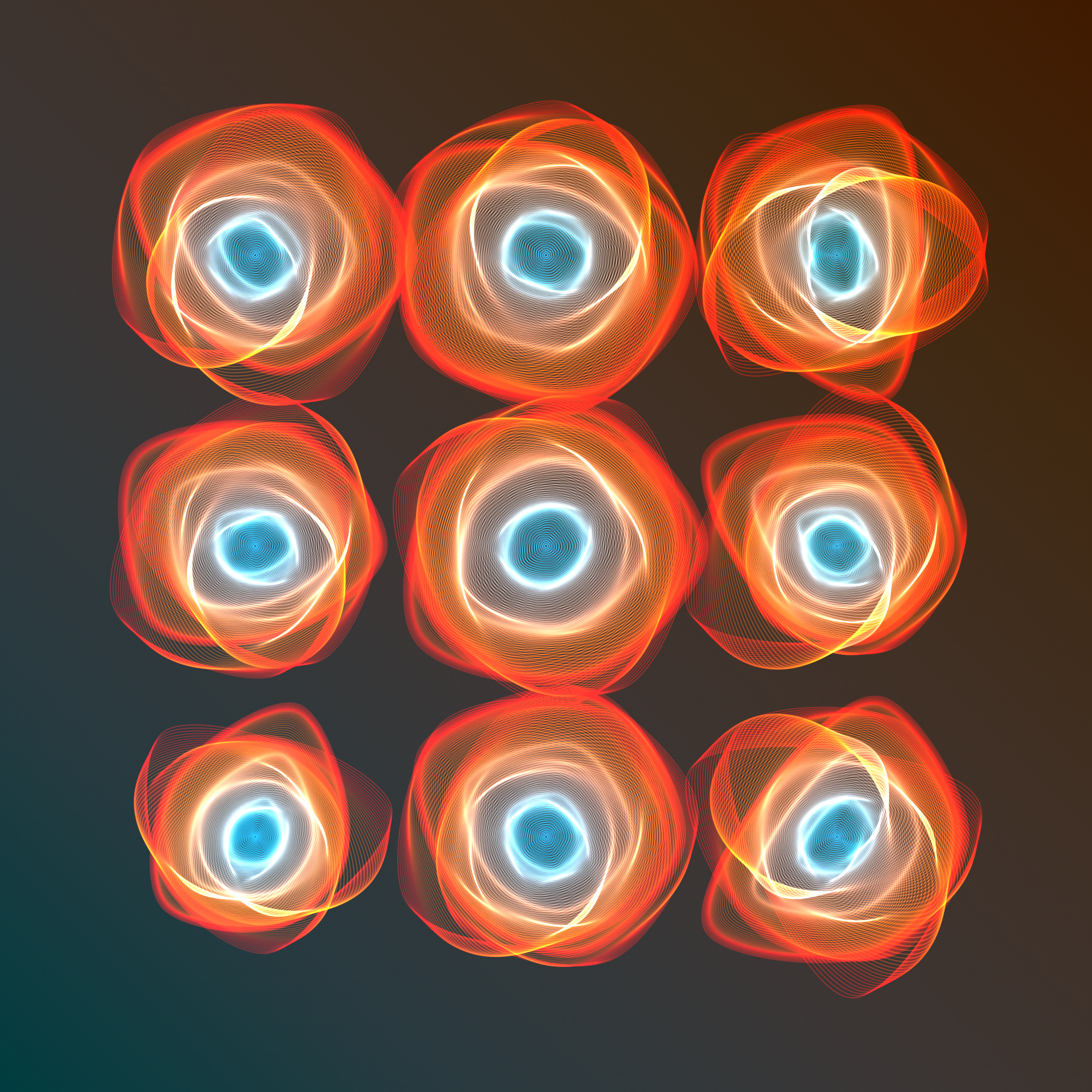 Art Blocks - Art Blocks v2 - Flowers #1821 - NFT # 116001821