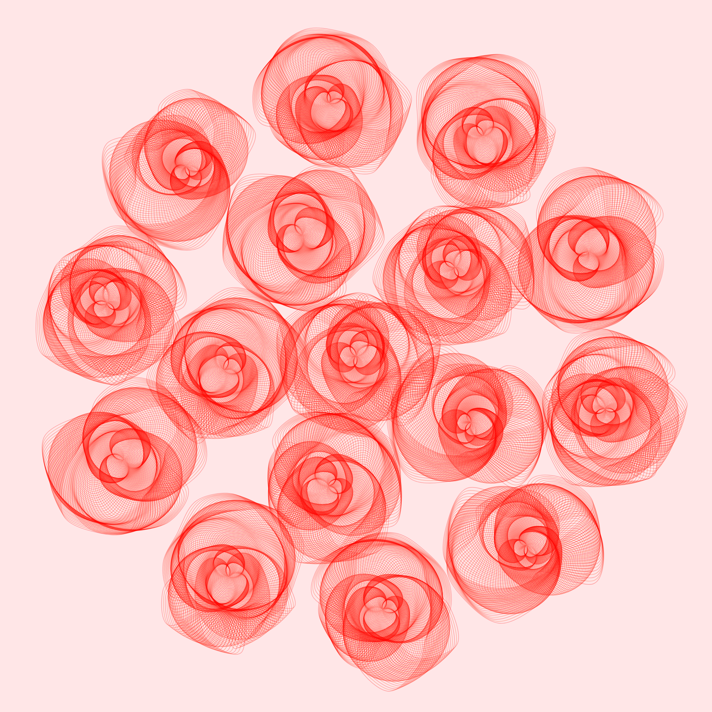 Art Blocks - Art Blocks v2 - Flowers #1829 - NFT # 116001829