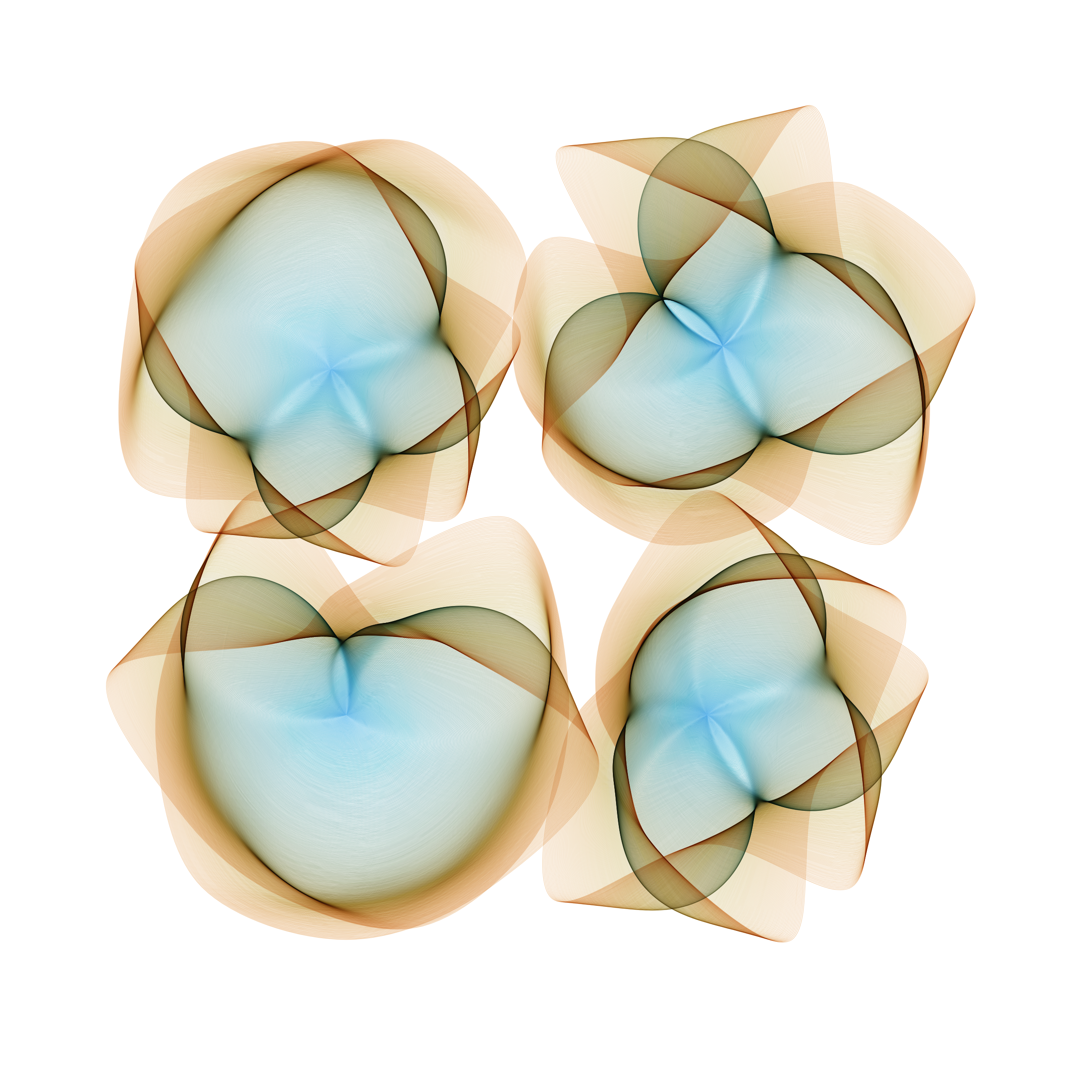 Art Blocks - Art Blocks v2 - Flowers #1830 - NFT # 116001830