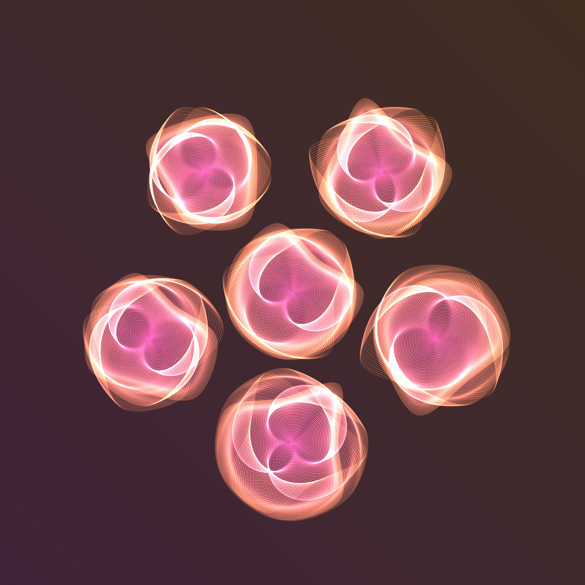 Art Blocks - Art Blocks v2 - Flowers #1833 - NFT # 116001833