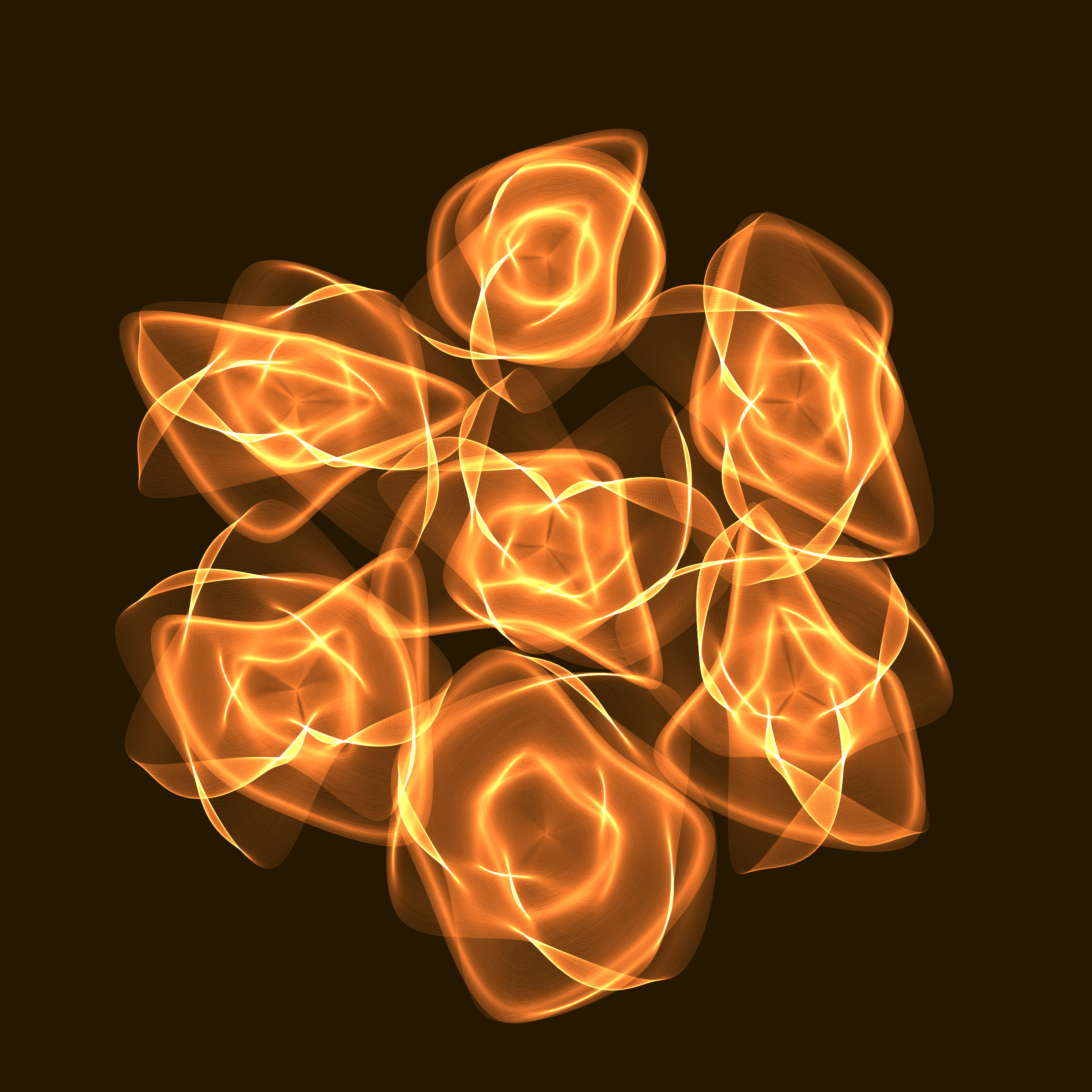 Art Blocks - Art Blocks v2 - Flowers #1835 - NFT # 116001835