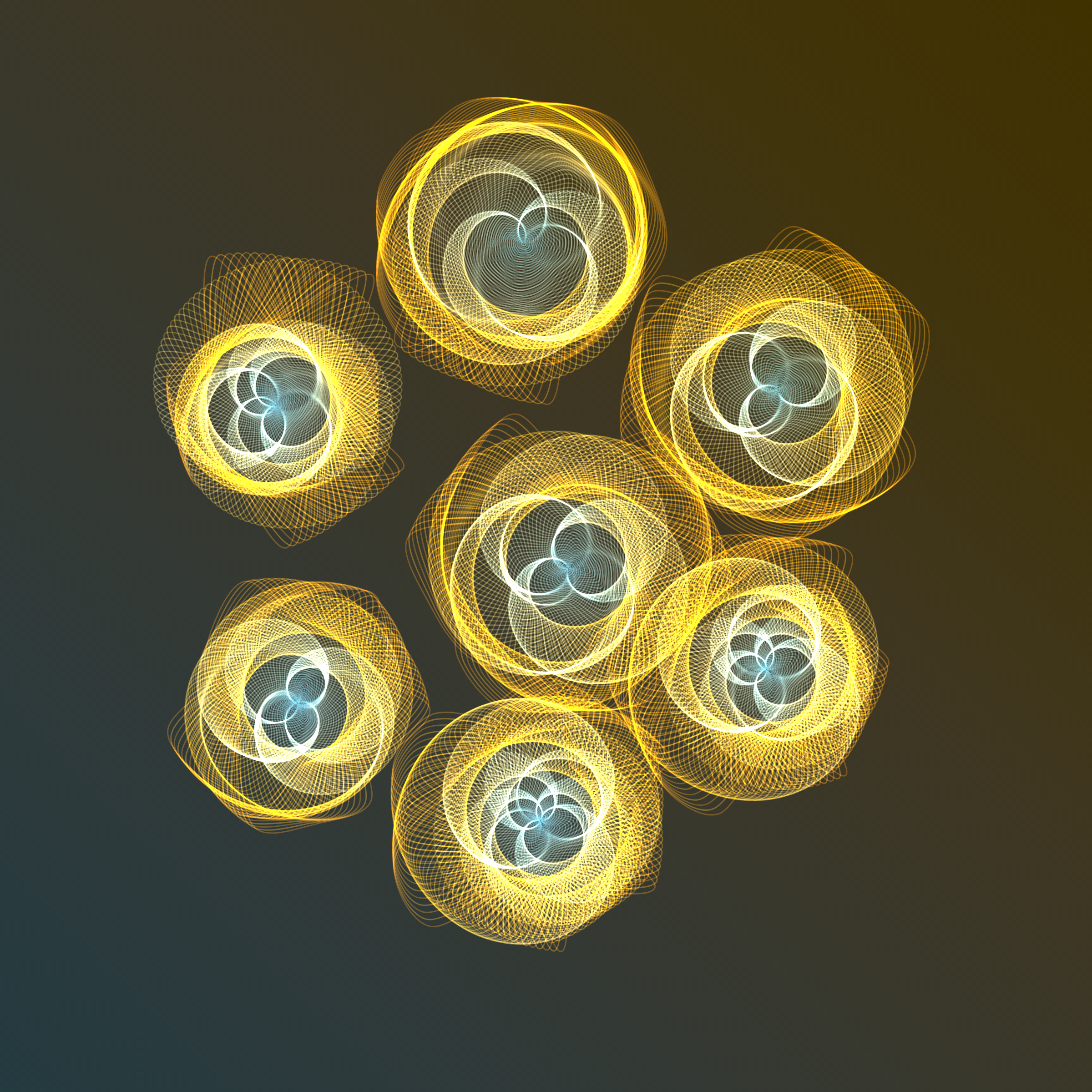 Art Blocks - Art Blocks v2 - Flowers #1846 - NFT # 116001846