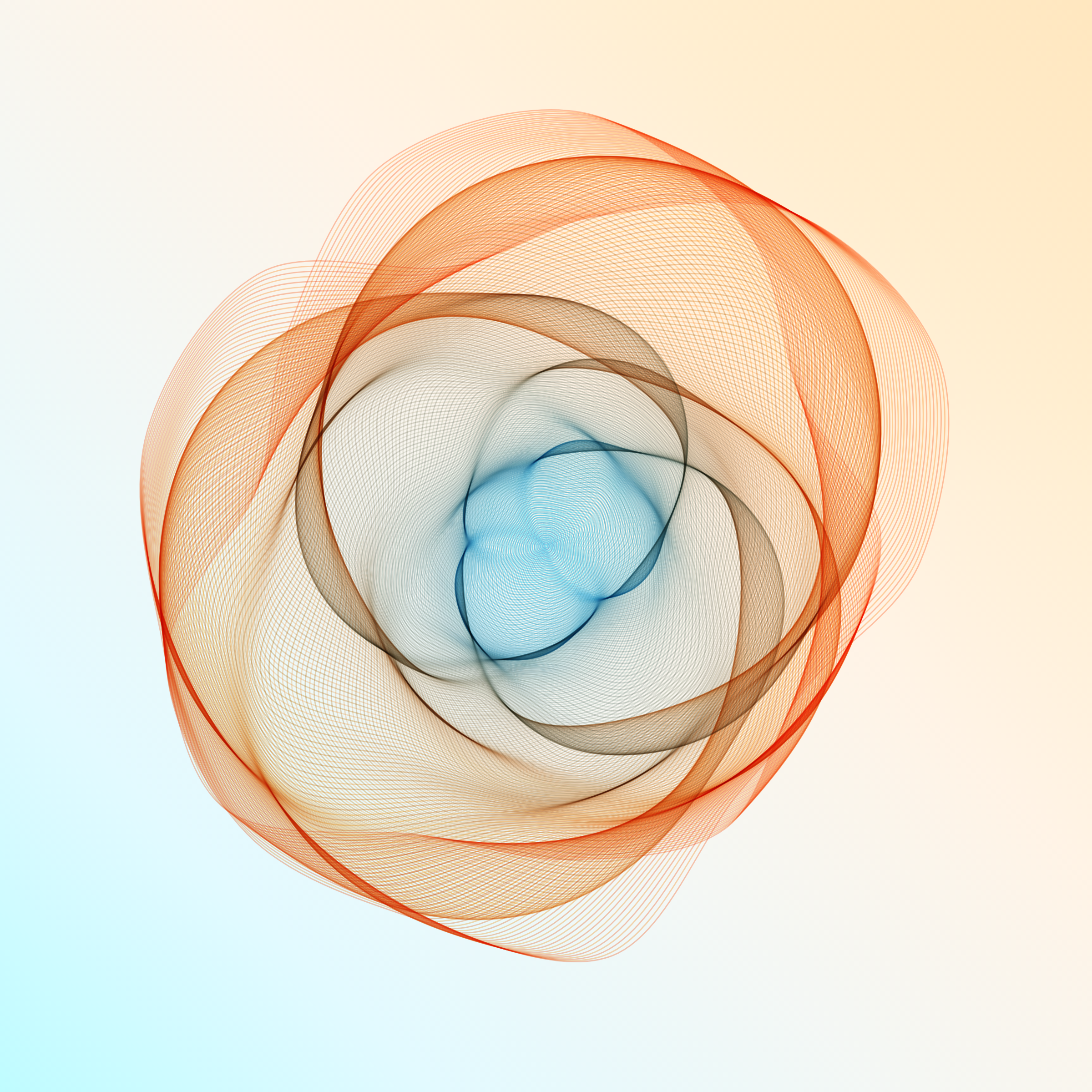 Art Blocks - Art Blocks v2 - Flowers #1848 - NFT # 116001848