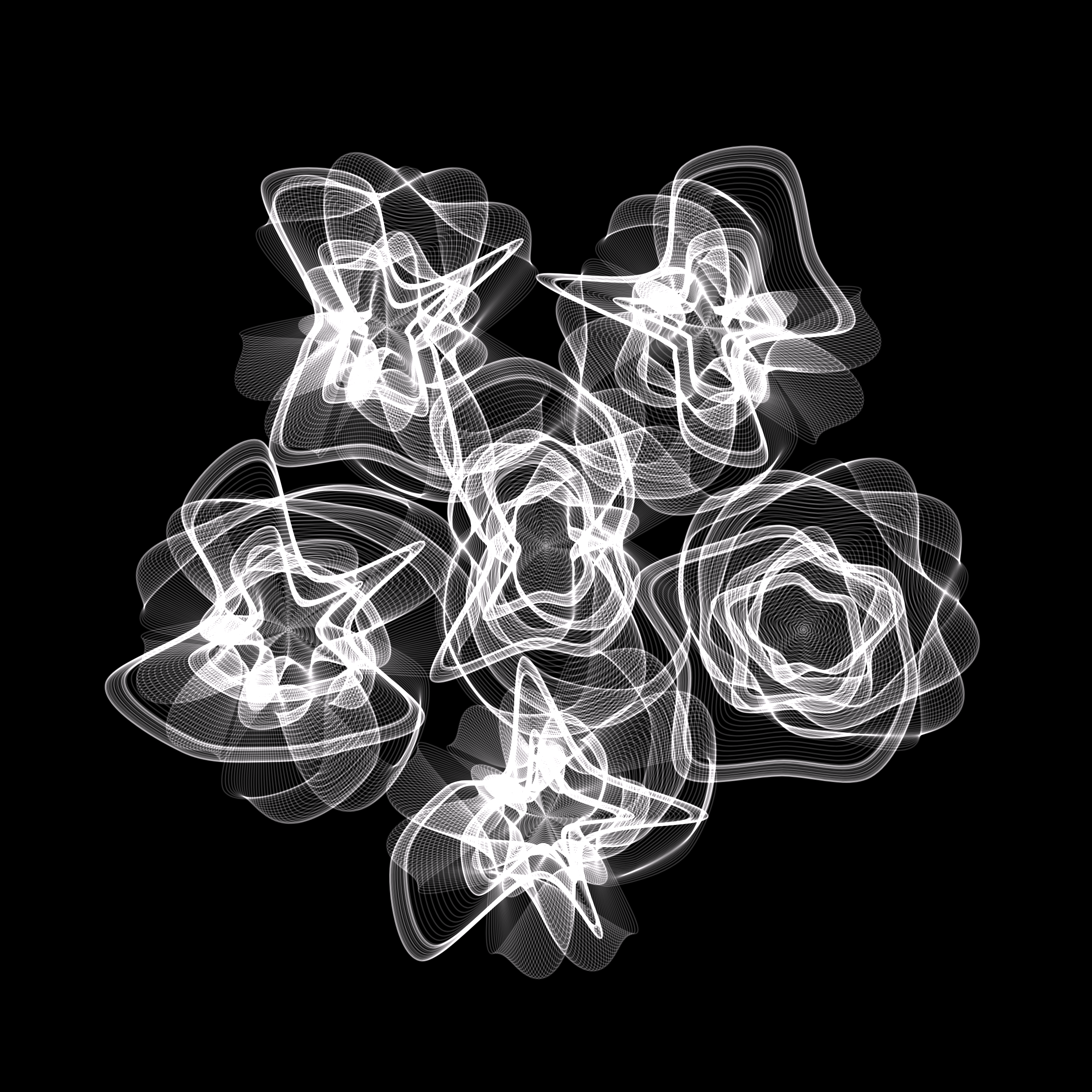 Art Blocks - Art Blocks v2 - Flowers #1849 - NFT # 116001849