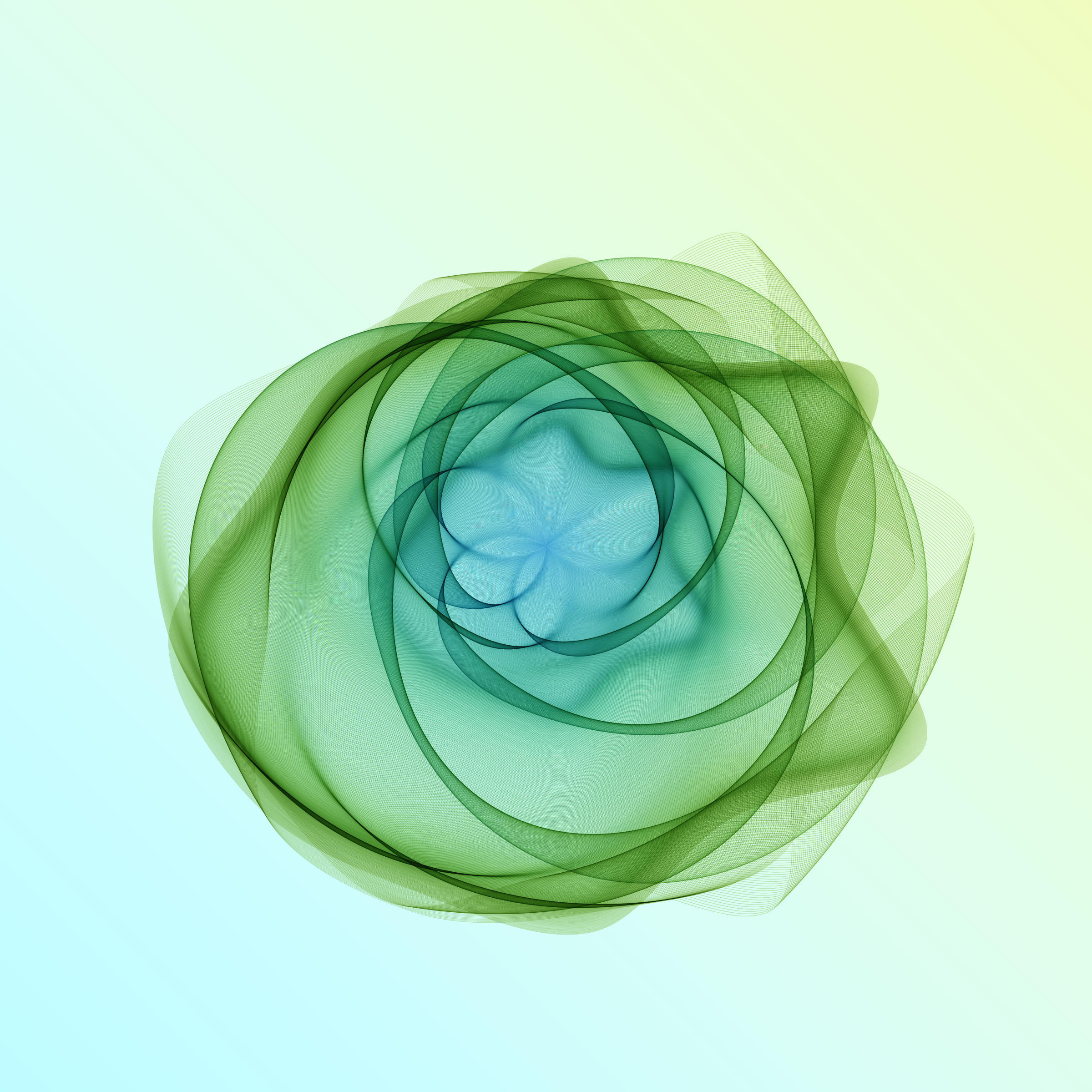 Art Blocks - Art Blocks v2 - Flowers #1850 - NFT # 116001850