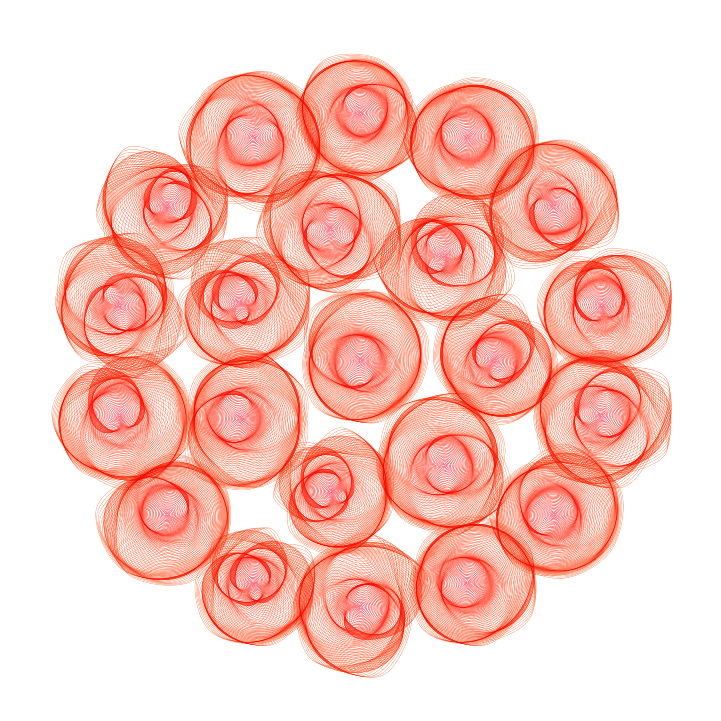 Art Blocks - Art Blocks v2 - Flowers #1851 - NFT # 116001851