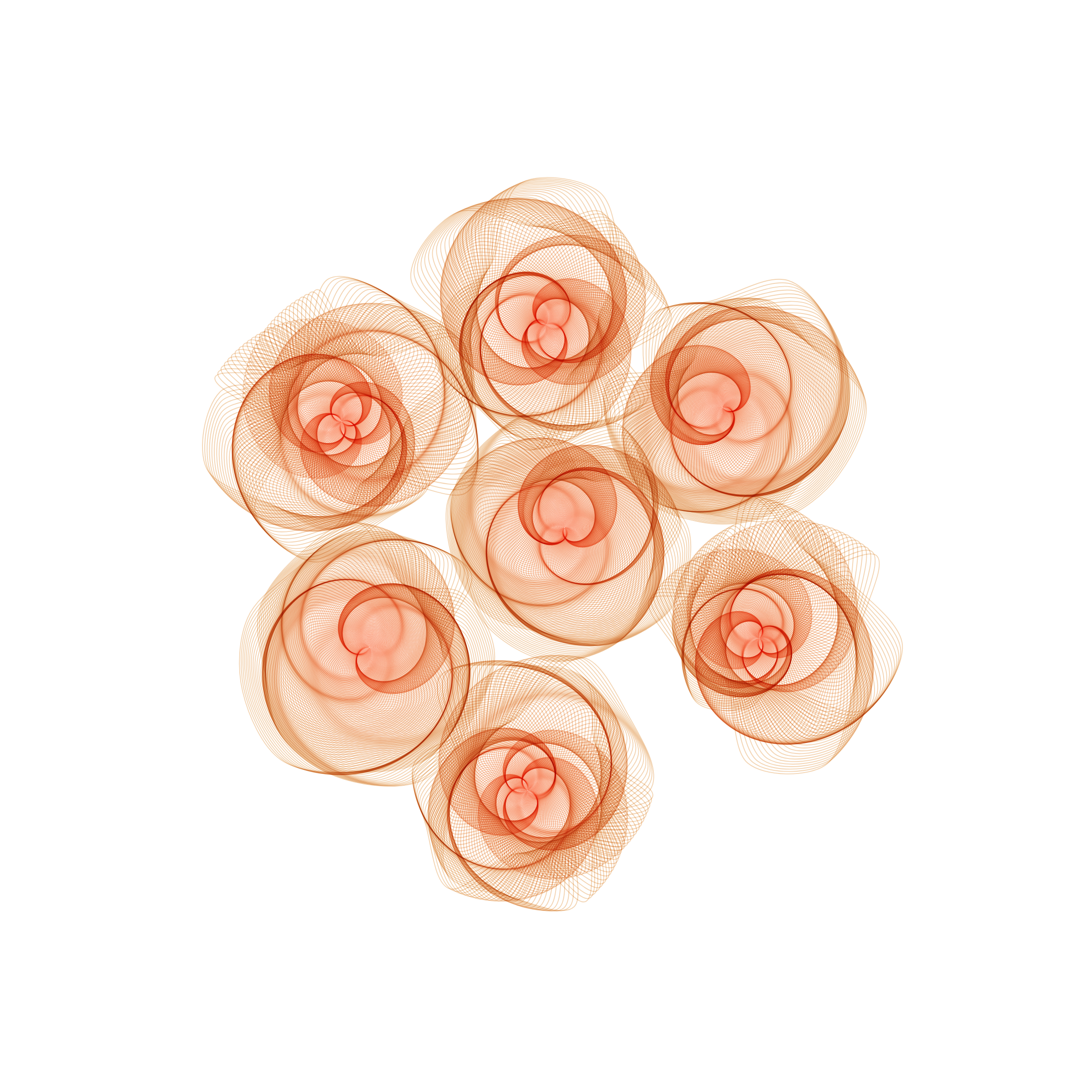 Art Blocks - Art Blocks v2 - Flowers #1852 - NFT # 116001852