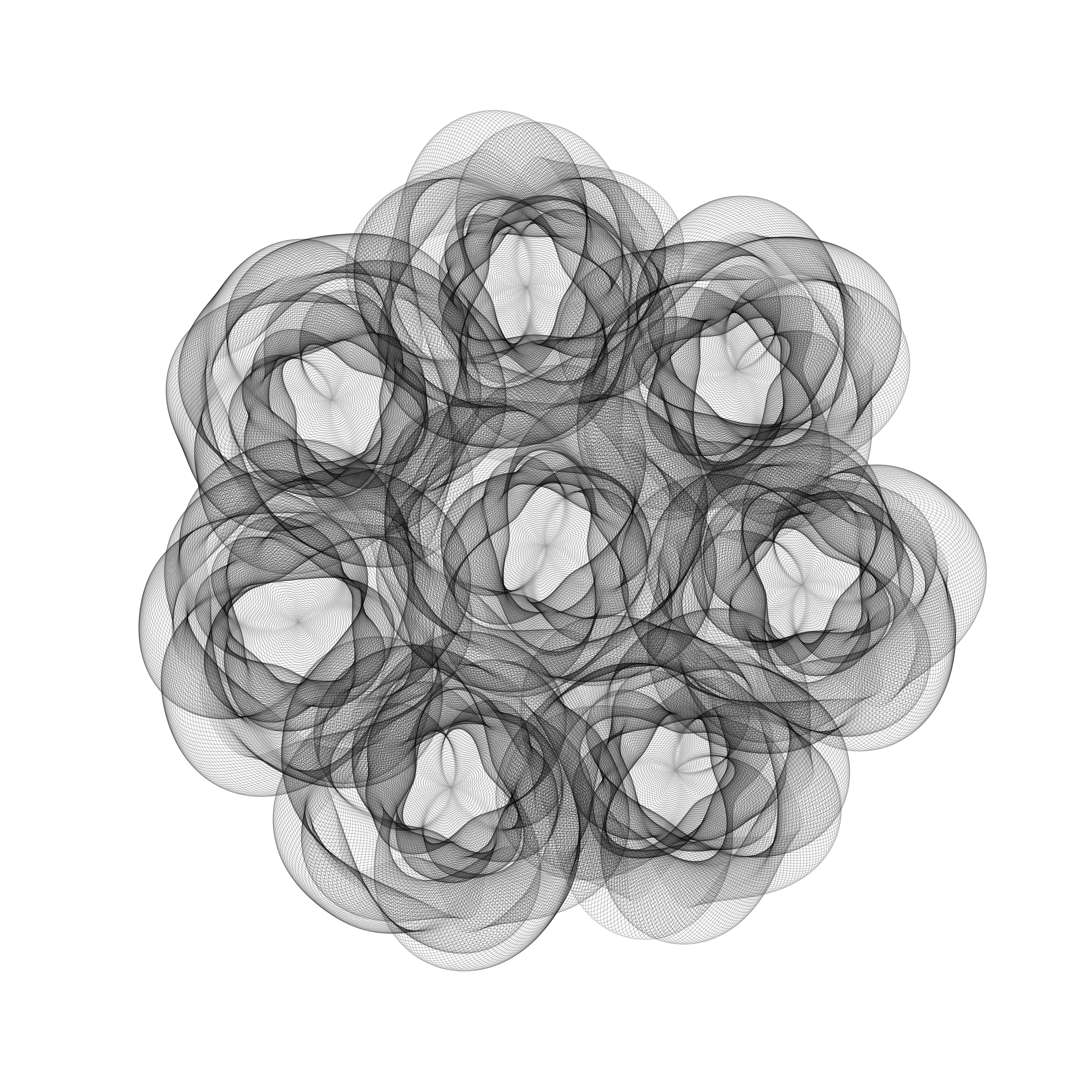 Art Blocks - Art Blocks v2 - Flowers #1853 - NFT # 116001853