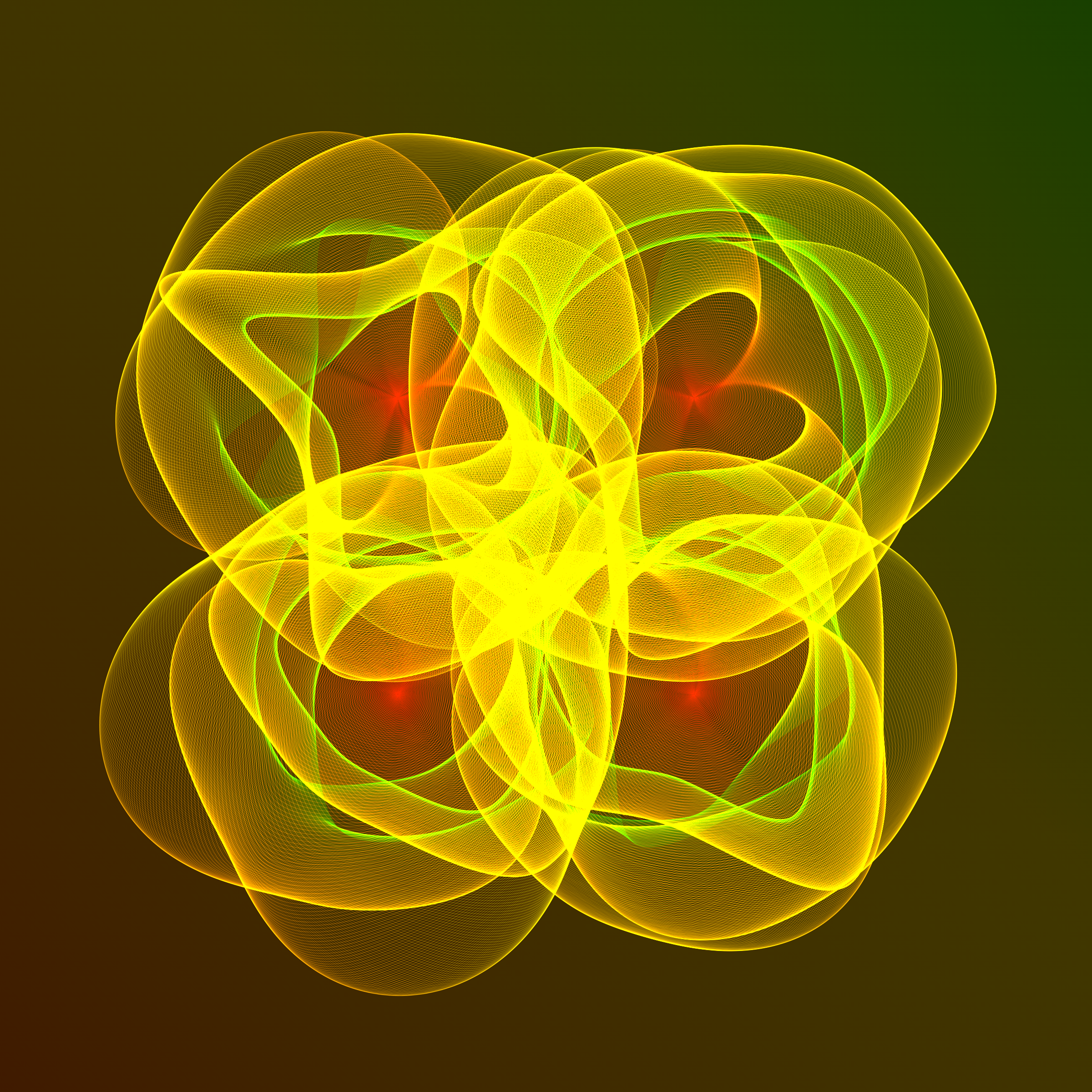 Art Blocks - Art Blocks v2 - Flowers #1854 - NFT # 116001854