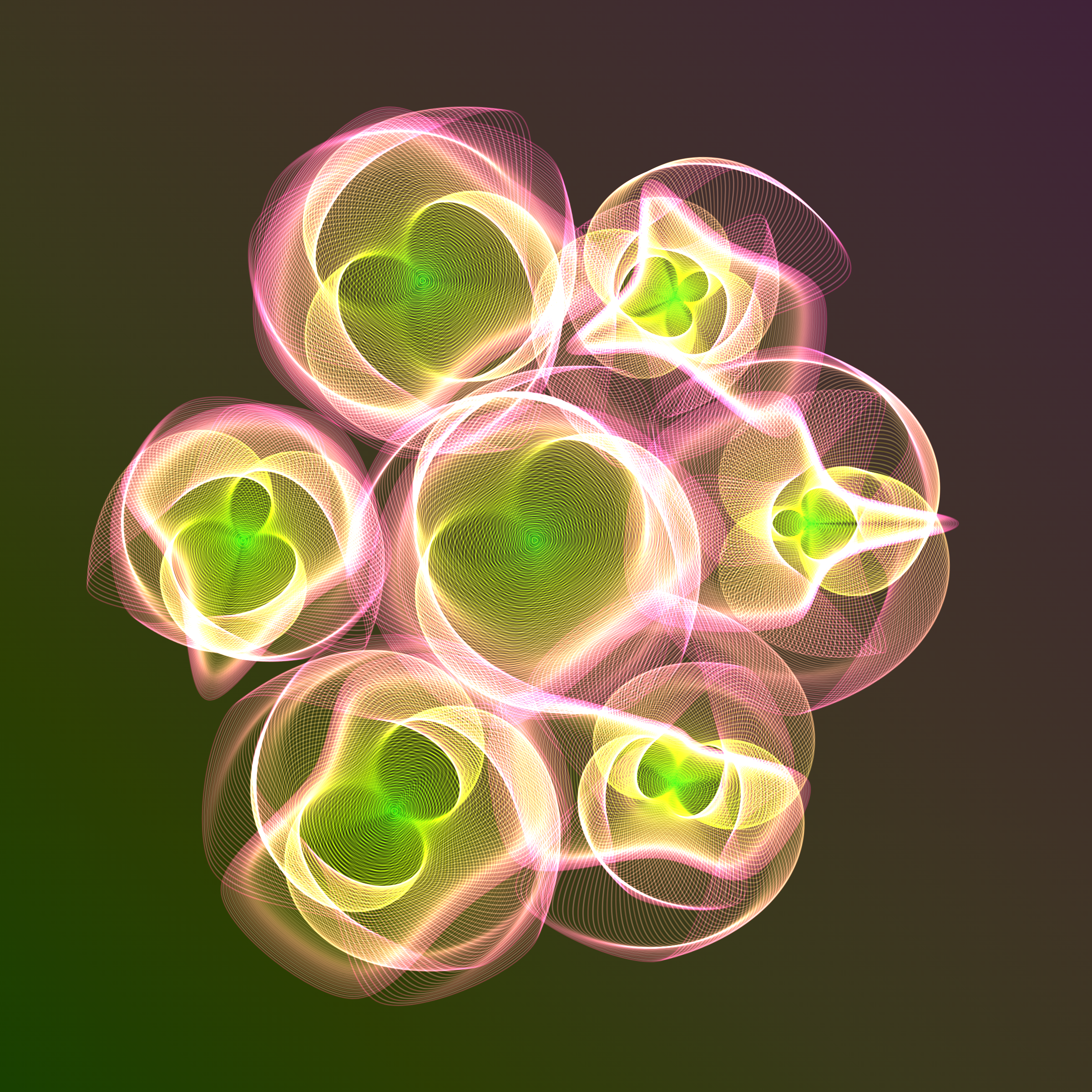 Art Blocks - Art Blocks v2 - Flowers #1856 - NFT # 116001856