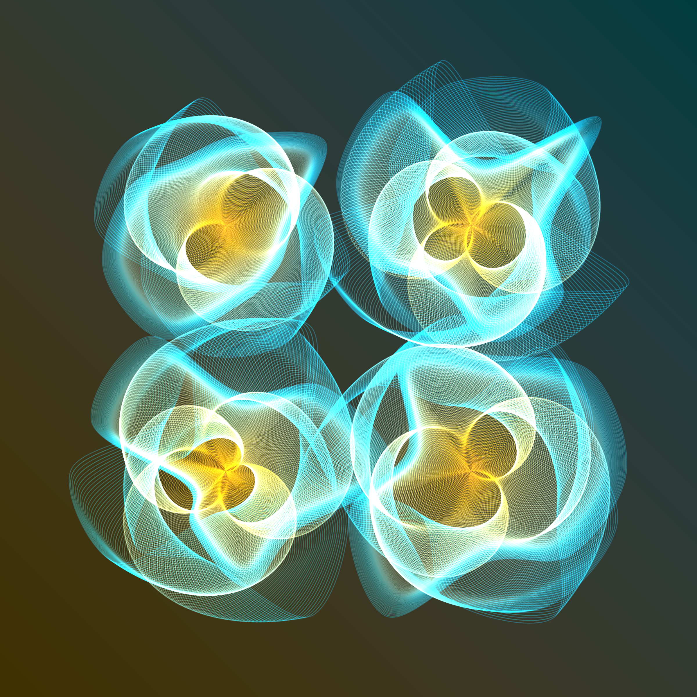 Art Blocks - Art Blocks v2 - Flowers #1859 - NFT # 116001859