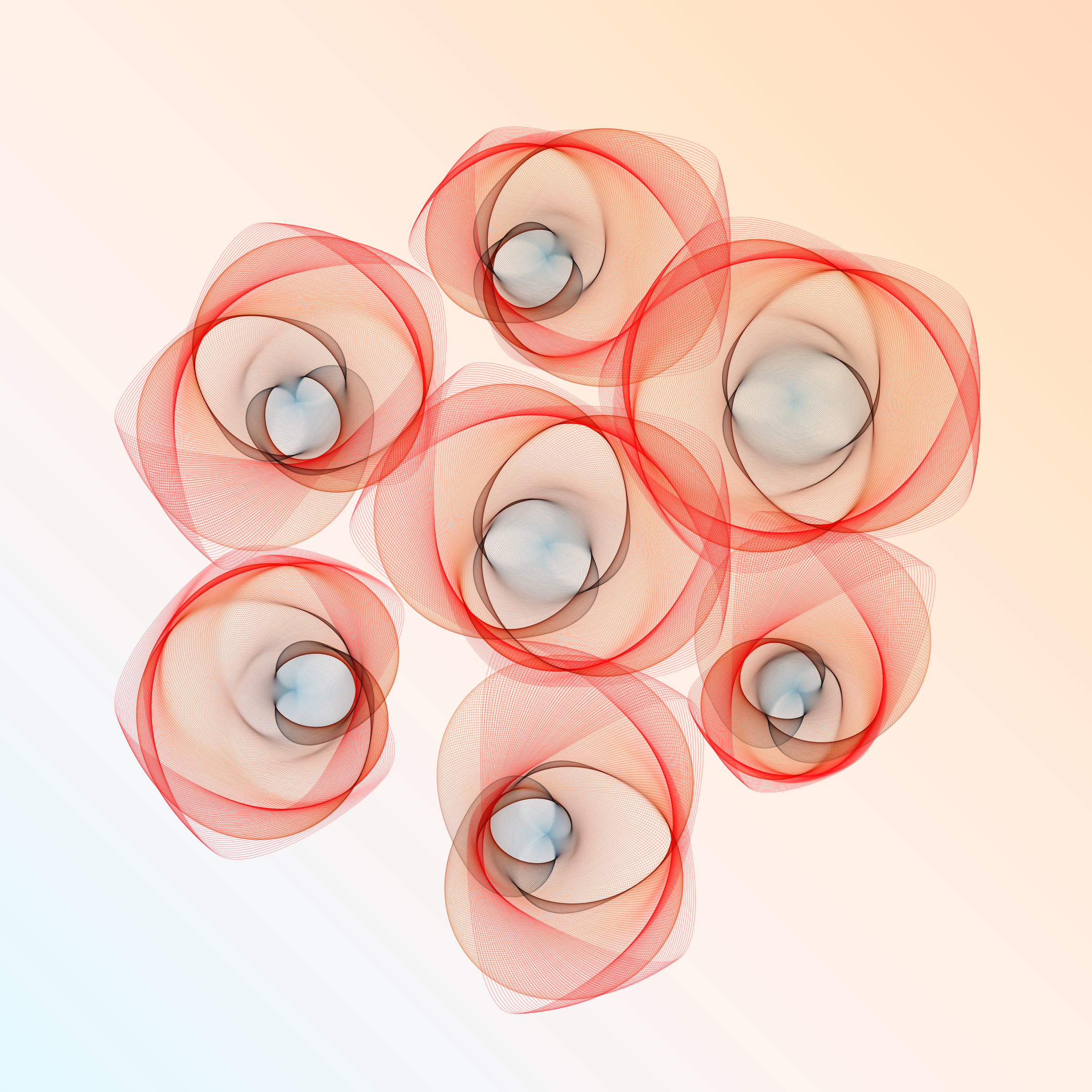 Art Blocks - Art Blocks v2 - Flowers #1860 - NFT # 116001860