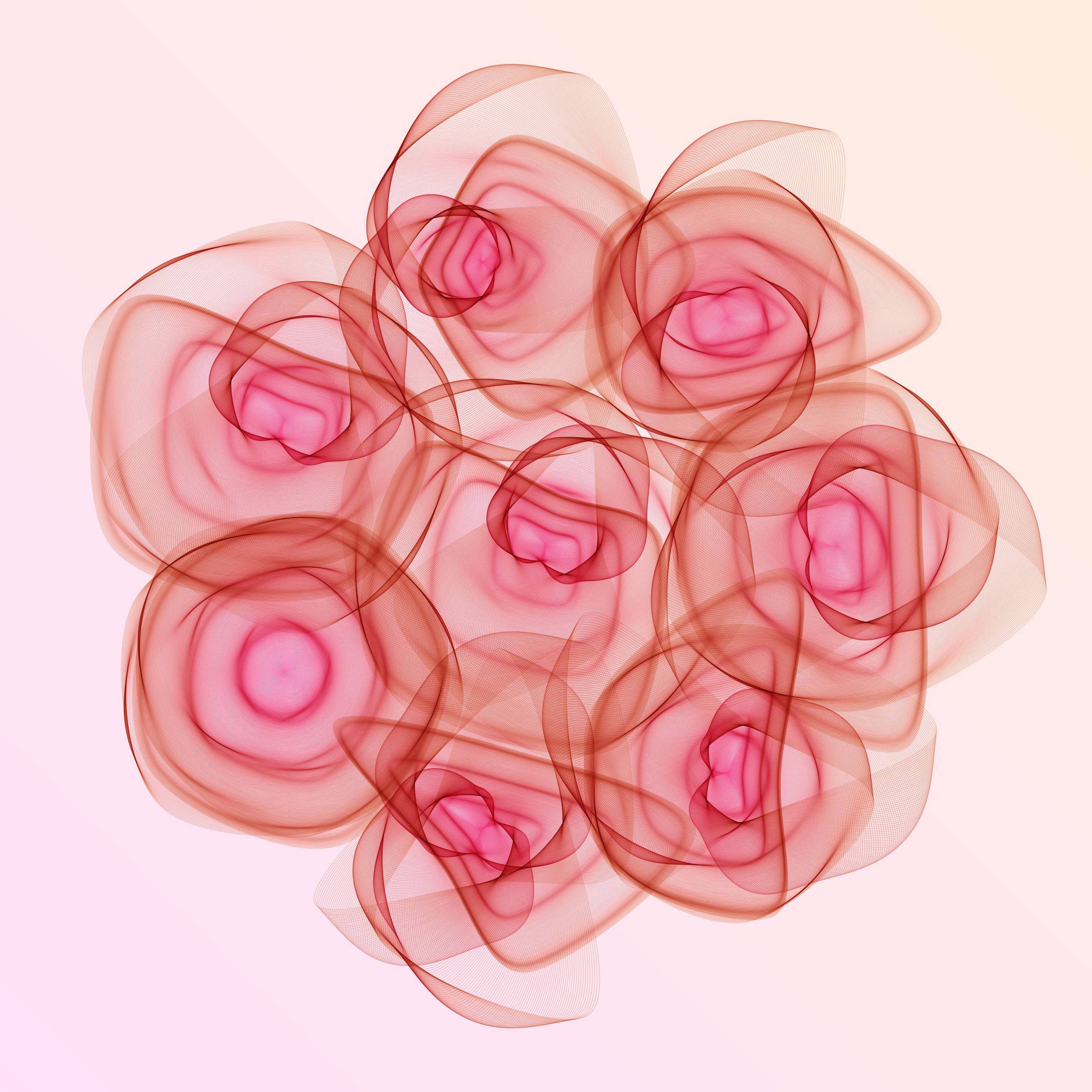 Art Blocks - Art Blocks v2 - Flowers #1861 - NFT # 116001861