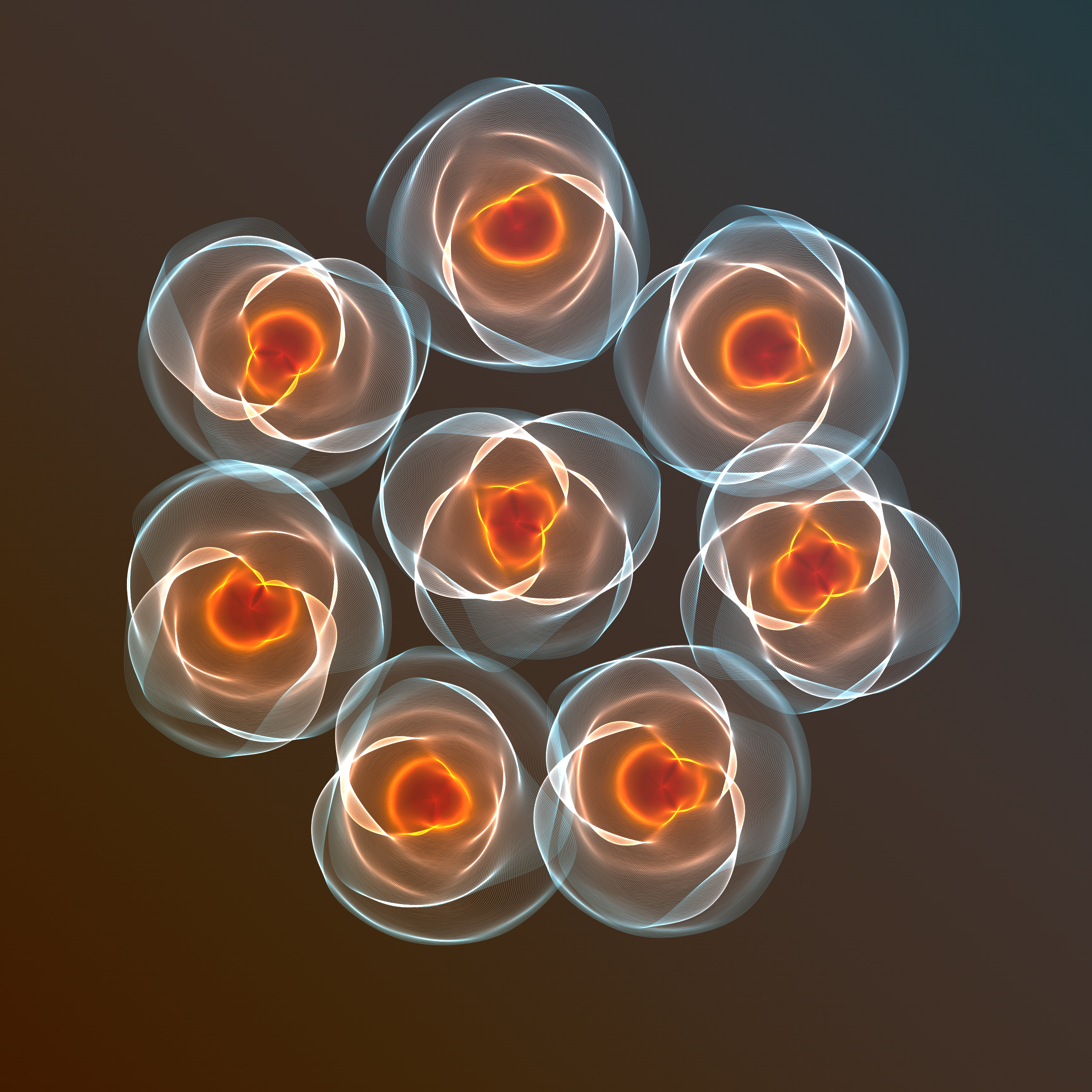 Art Blocks - Art Blocks v2 - Flowers #1863 - NFT # 116001863