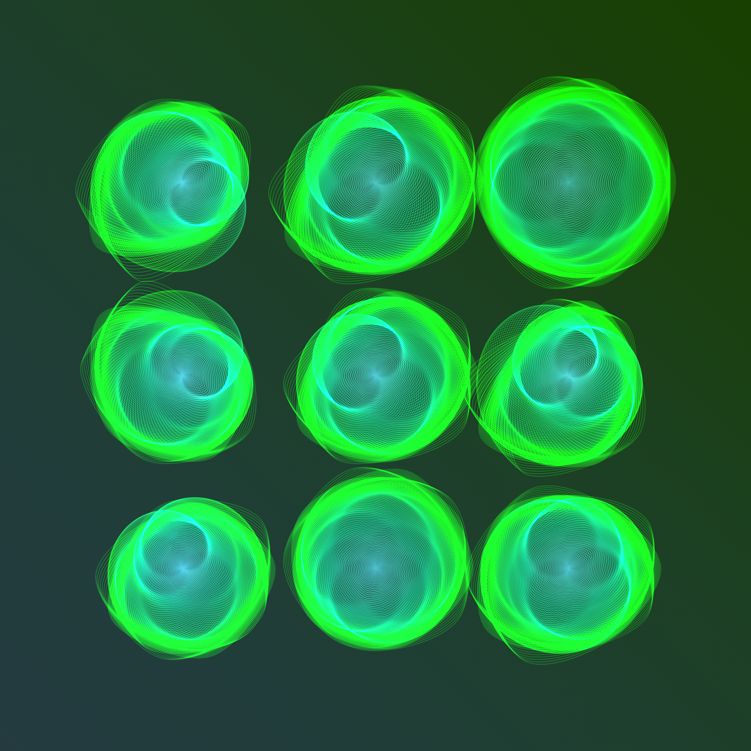 Art Blocks - Art Blocks v2 - Flowers #1867 - NFT # 116001867